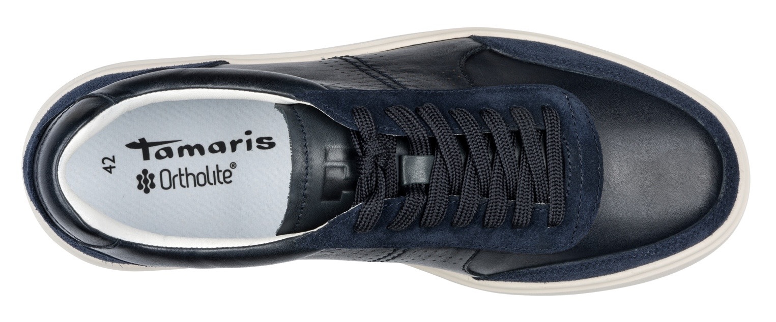 Tamaris Sneaker  Freizeitschuh, Schnürschuh mit dezenten Ziernähten, für Herren