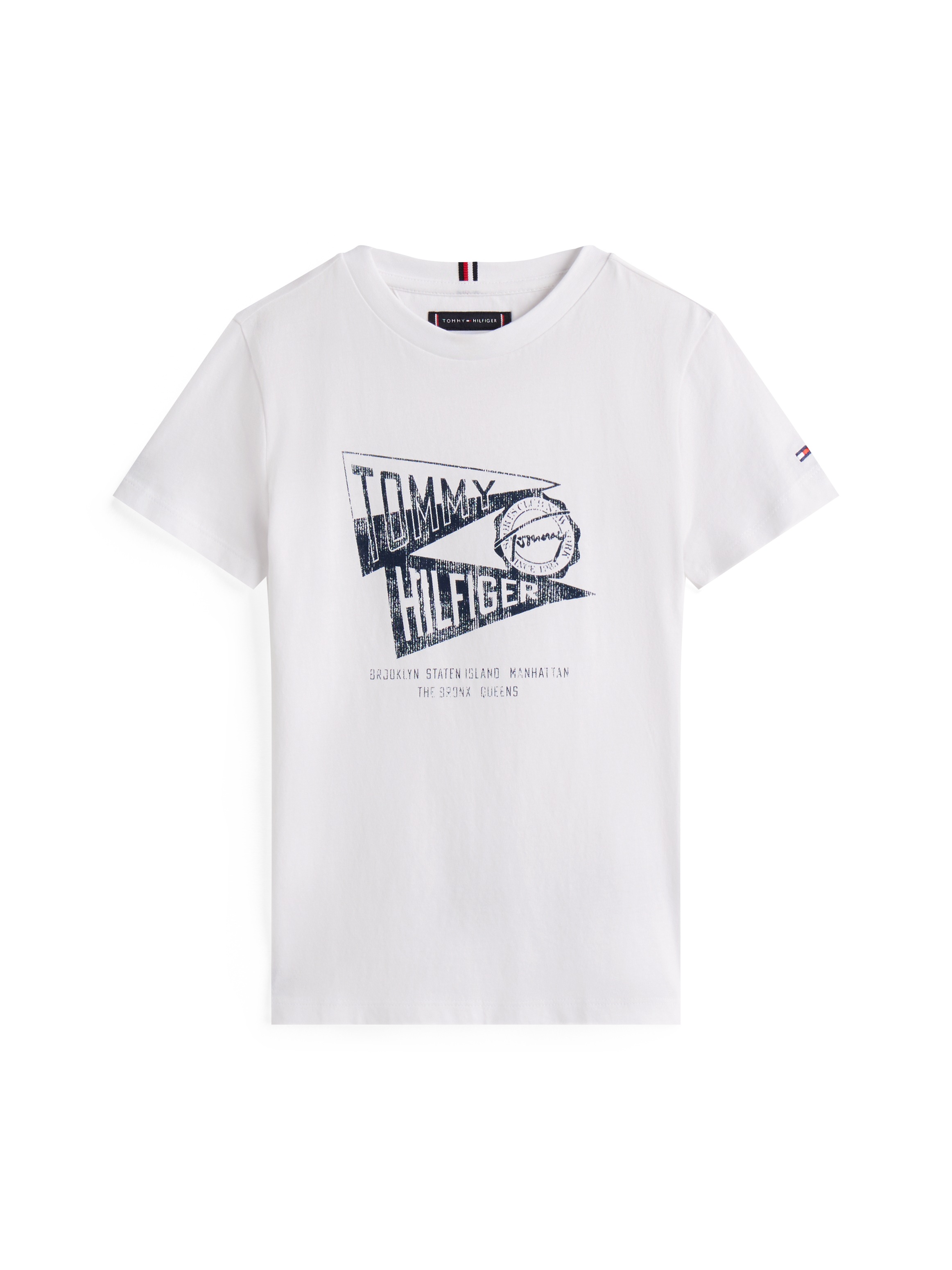 Tommy Hilfiger T-Shirt »TEXTURED GRAPHIC PRINT TEE SS«, für Kinder bis 16 Jahre