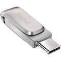 Sandisk USB-Stick »Ultra® Dual Drive Luxe USB Type-C™ 64 GB«, (USB 3.1 Lesegeschwindigkeit 150 MB/s)