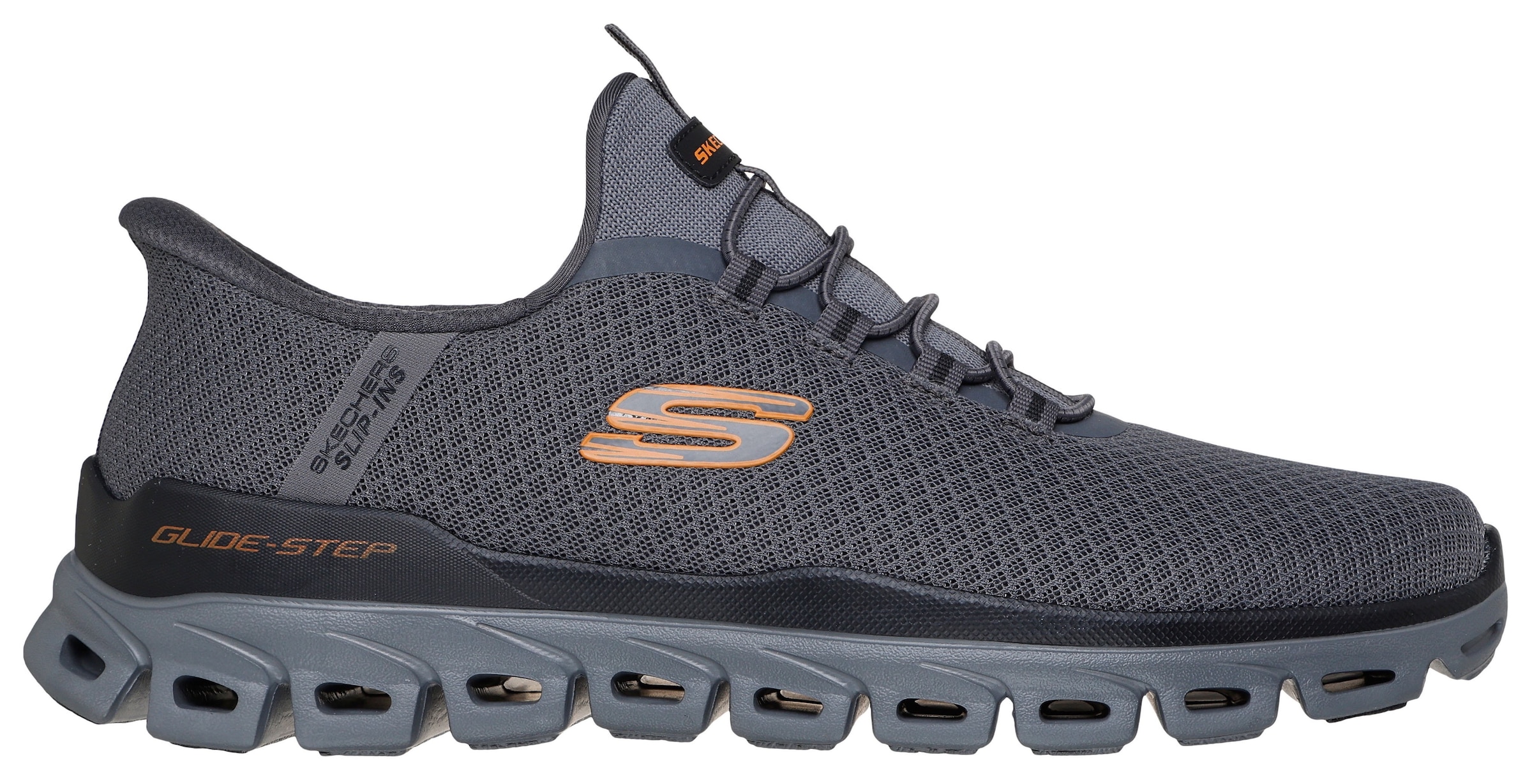 Skechers Slip-On Sneaker »GLIDE-STEP«, Schlupfschuh, Freizeitschuh, Trainingsschuh mit praktischem Gummizug