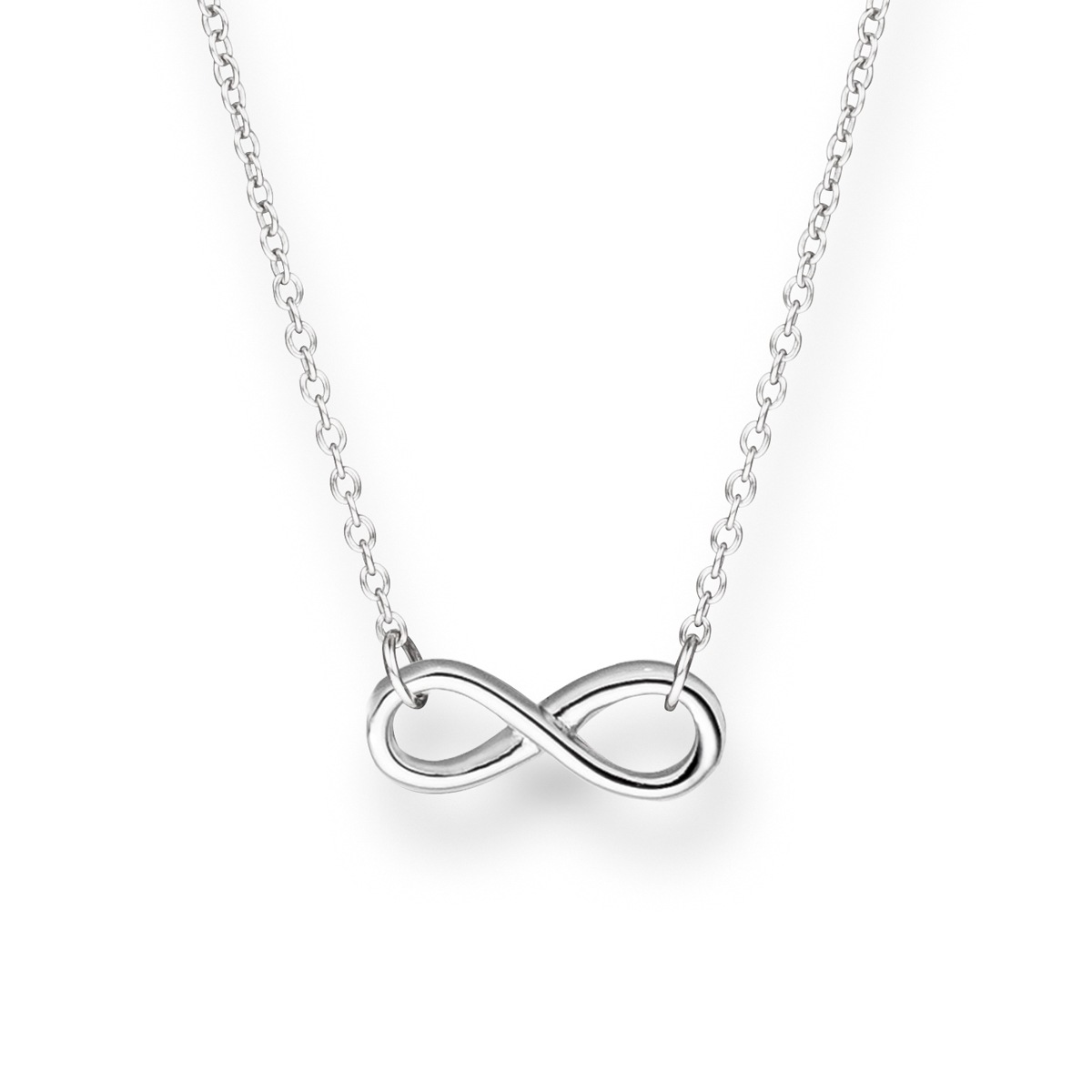 Glanzstücke München Kette mit Anhänger »X957«, (1 tlg.), aus Sterling Silber