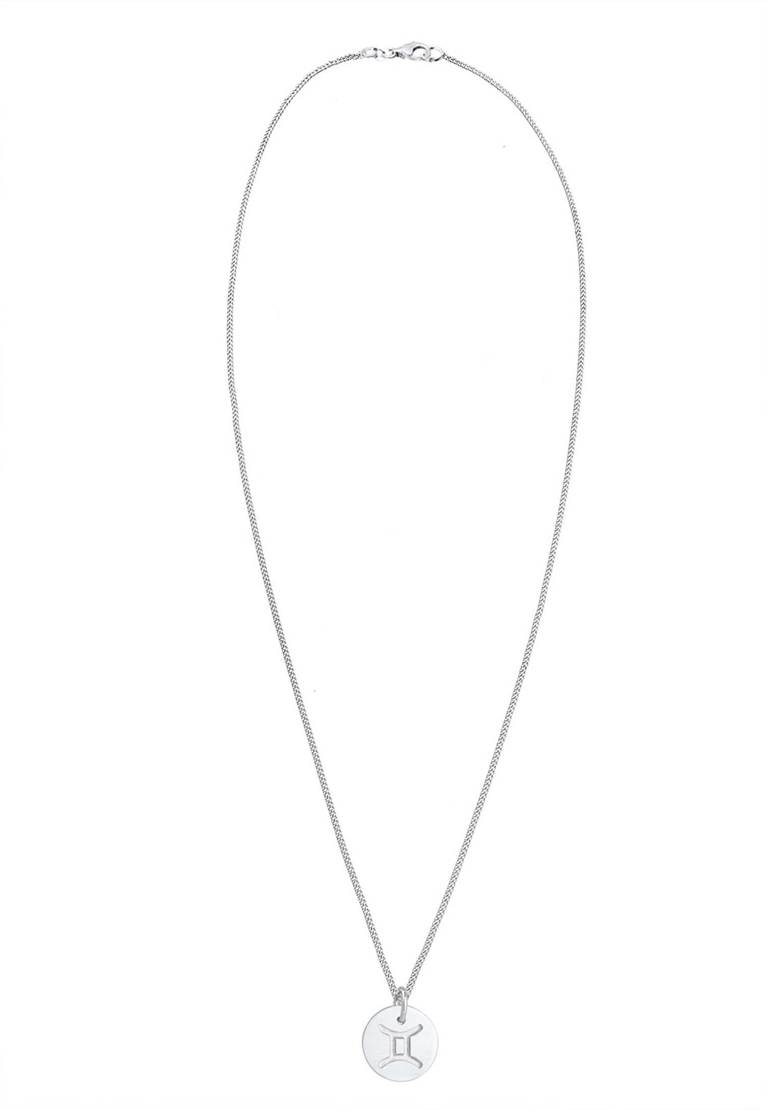 Elli Kette mit Anhänger »Halskette Sternzeichen Zwillinge 925 Sterling Silber«