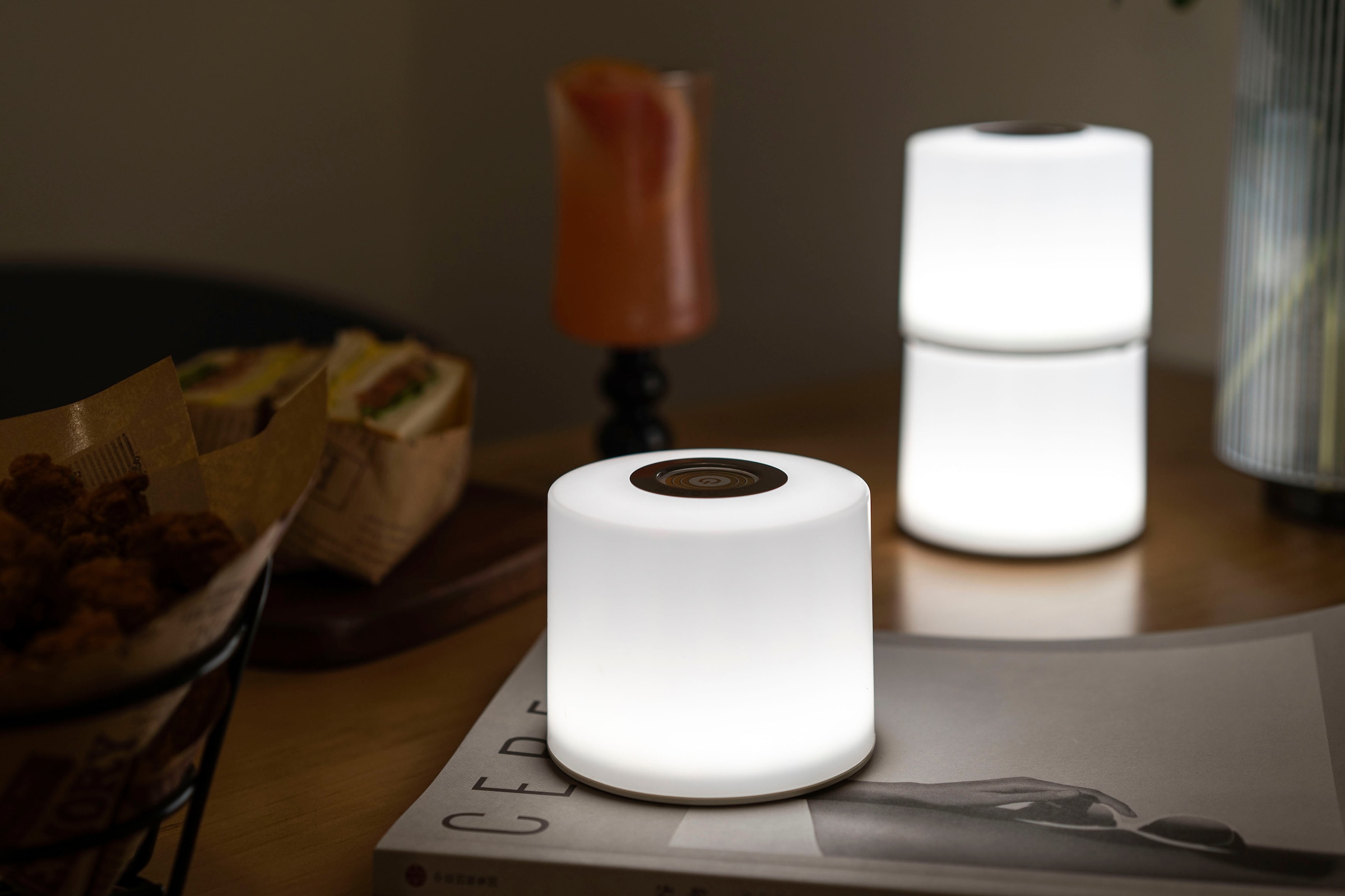 Tischleuchte bei 1 Smart-Home OTTO LED-Leuchte flammig-flammig, LUTEC »NOMA«, Smarte online
