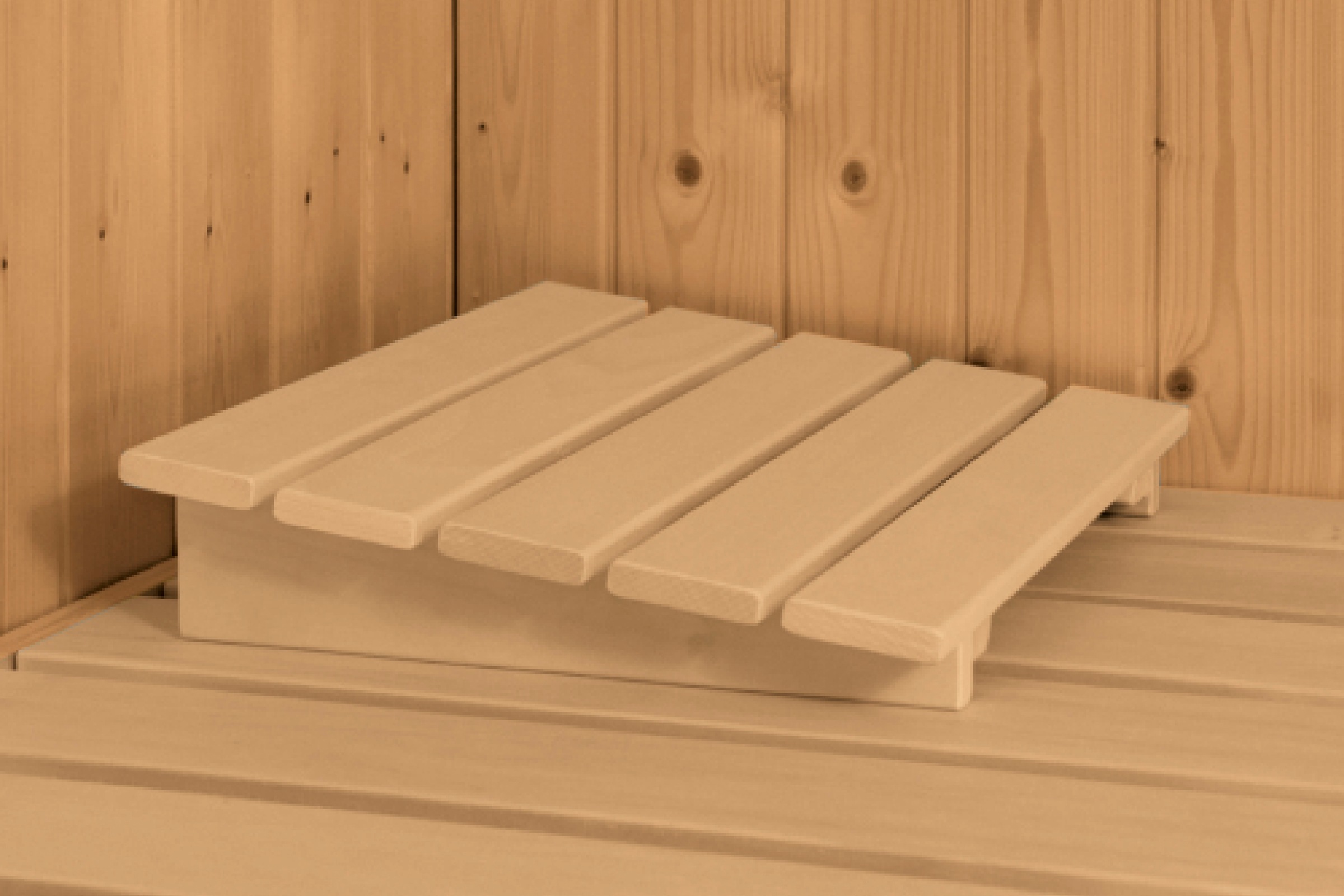 Karibu Sauna »»Liyah« mit Energiespartür naturbelassen« in verschiedenen Ausführungen erhältlich