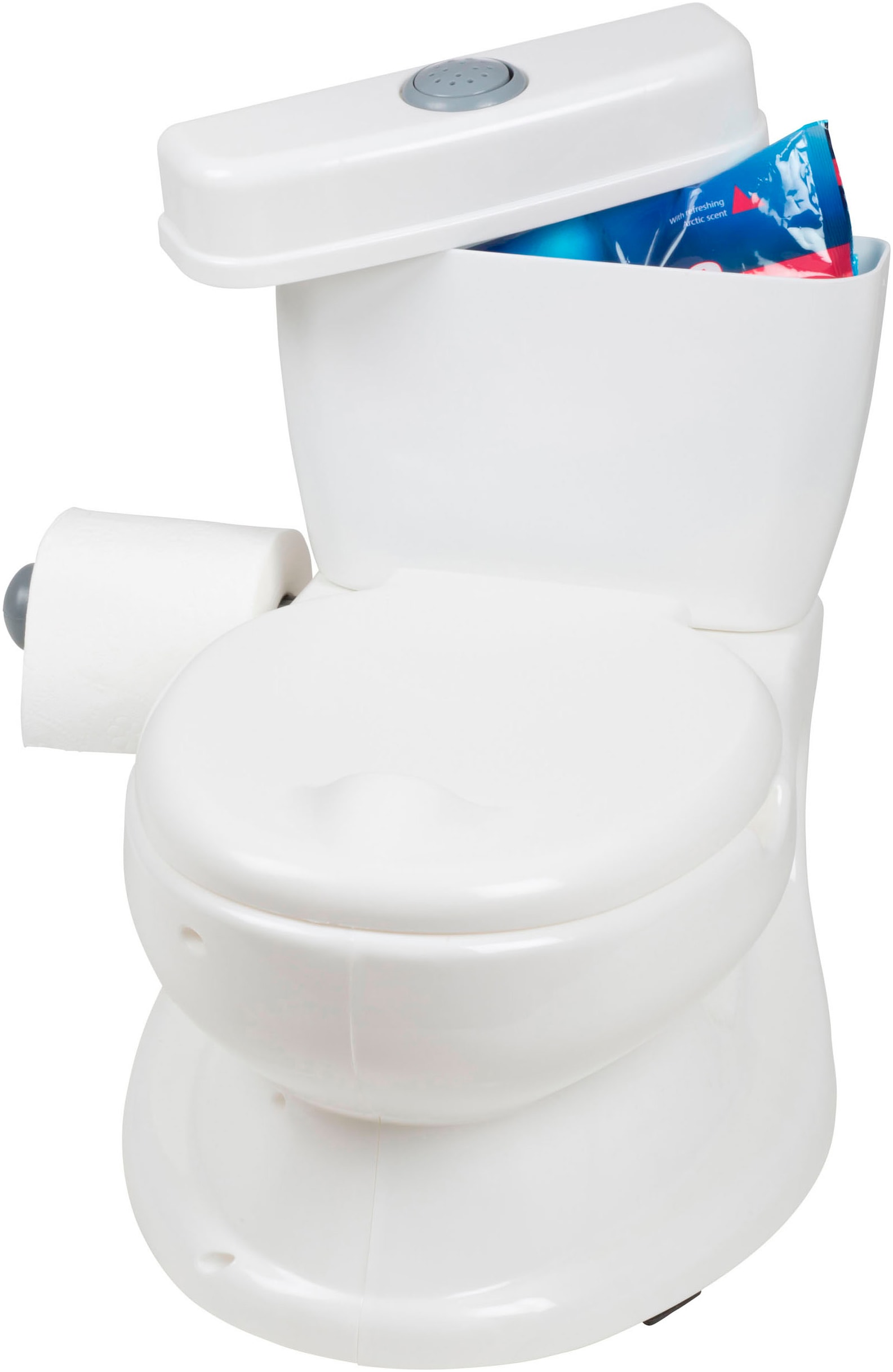 BabyGo Toilettentrainer »Baby Potty, weiß«, pädagogoisches Töpfchen