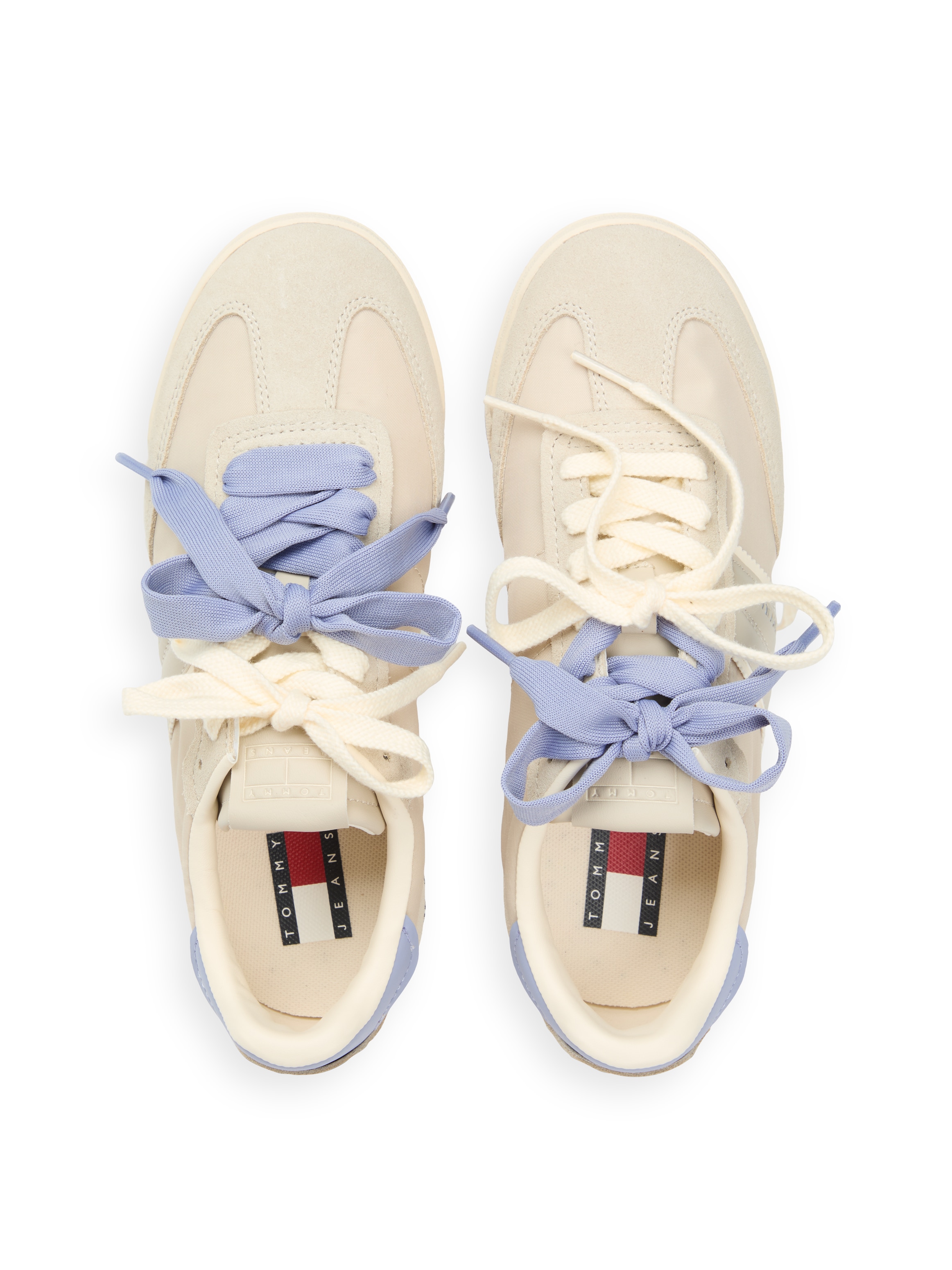 Tommy Jeans Keilsneaker »TJW LOW PROFILE RUNNER«  , Freizeitschuh, Schnürschuh, Halbschuh mit Kontrastbesatz