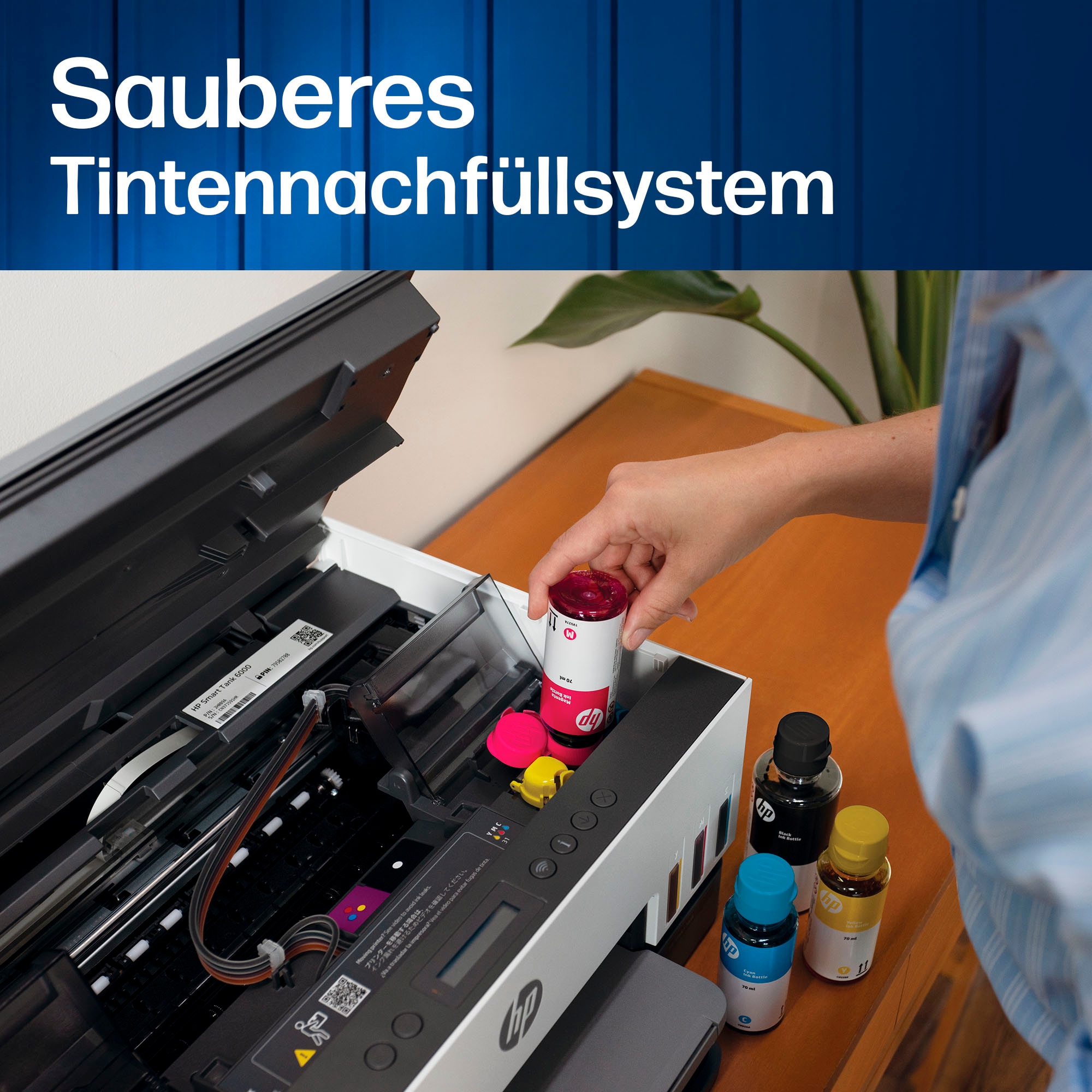 HP Multifunktionsdrucker »Smart Tank 7605« Bis zu 50€ Cashback sichern! Nur bis zum 31.10.2026