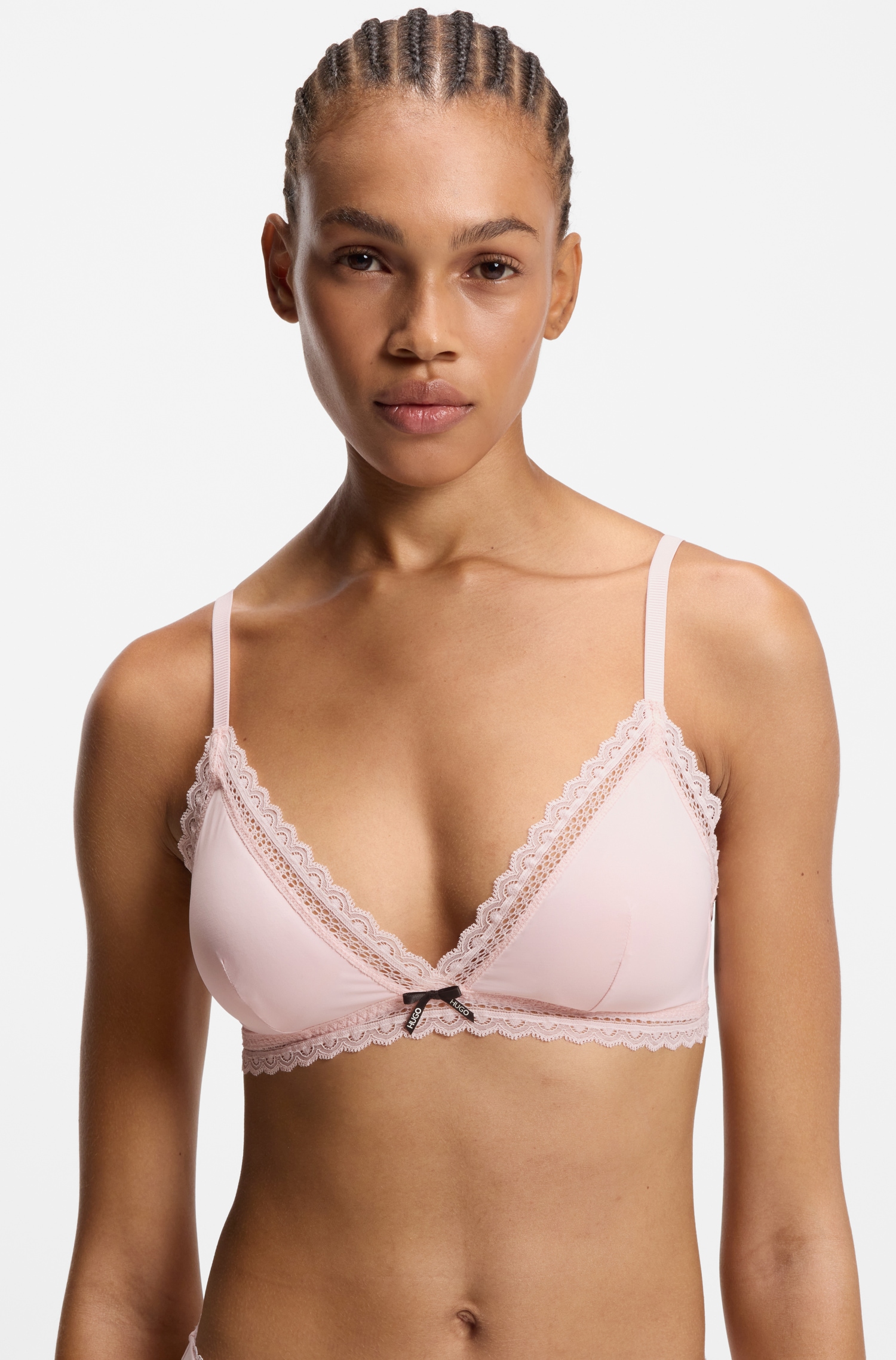 HUGO Underwear Triangel-BH »Unique« mit Spitze