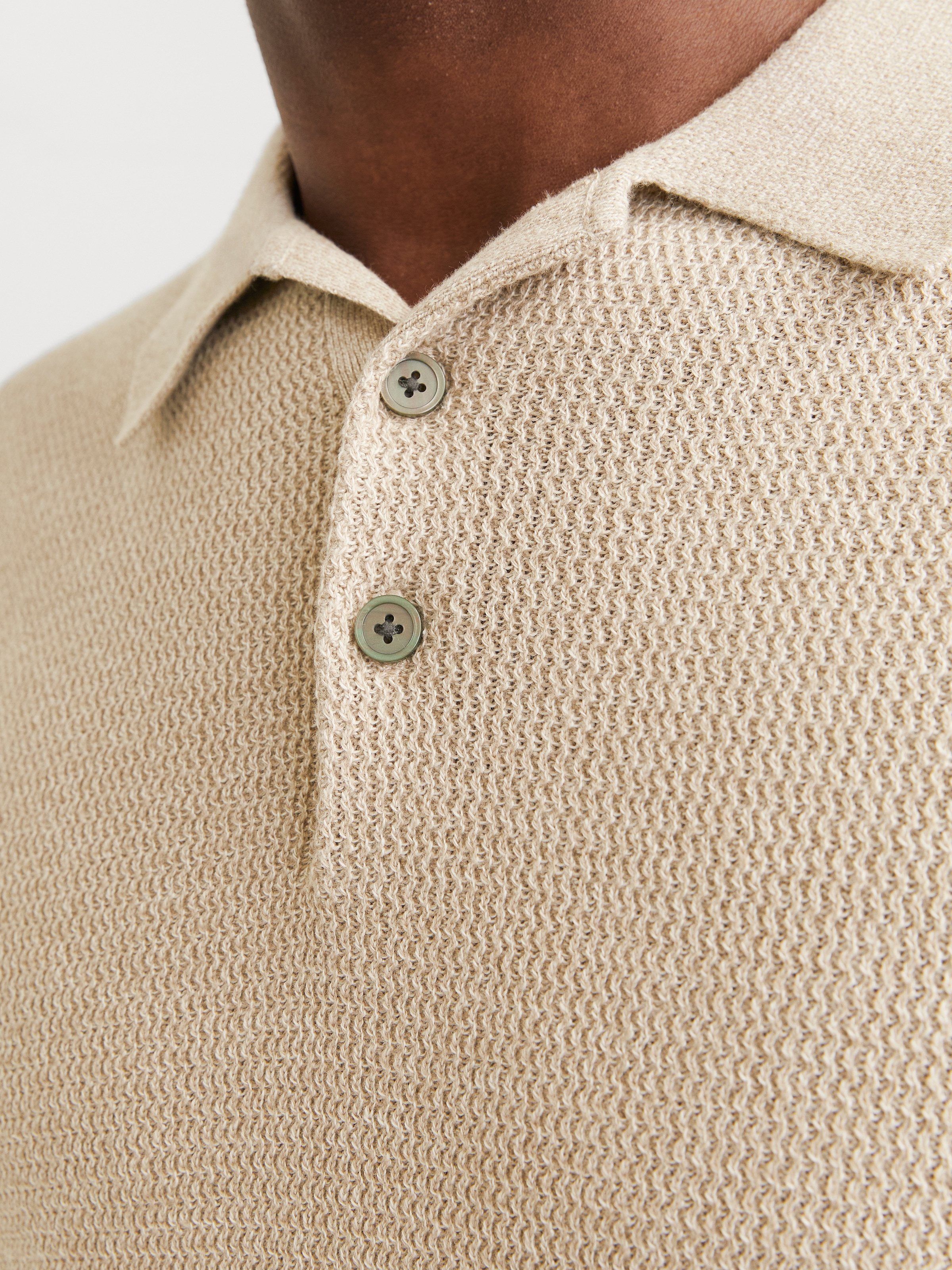 Jack & Jones Polokragenpullover »JPRCCCOOPER KNIT POLO SS SN«