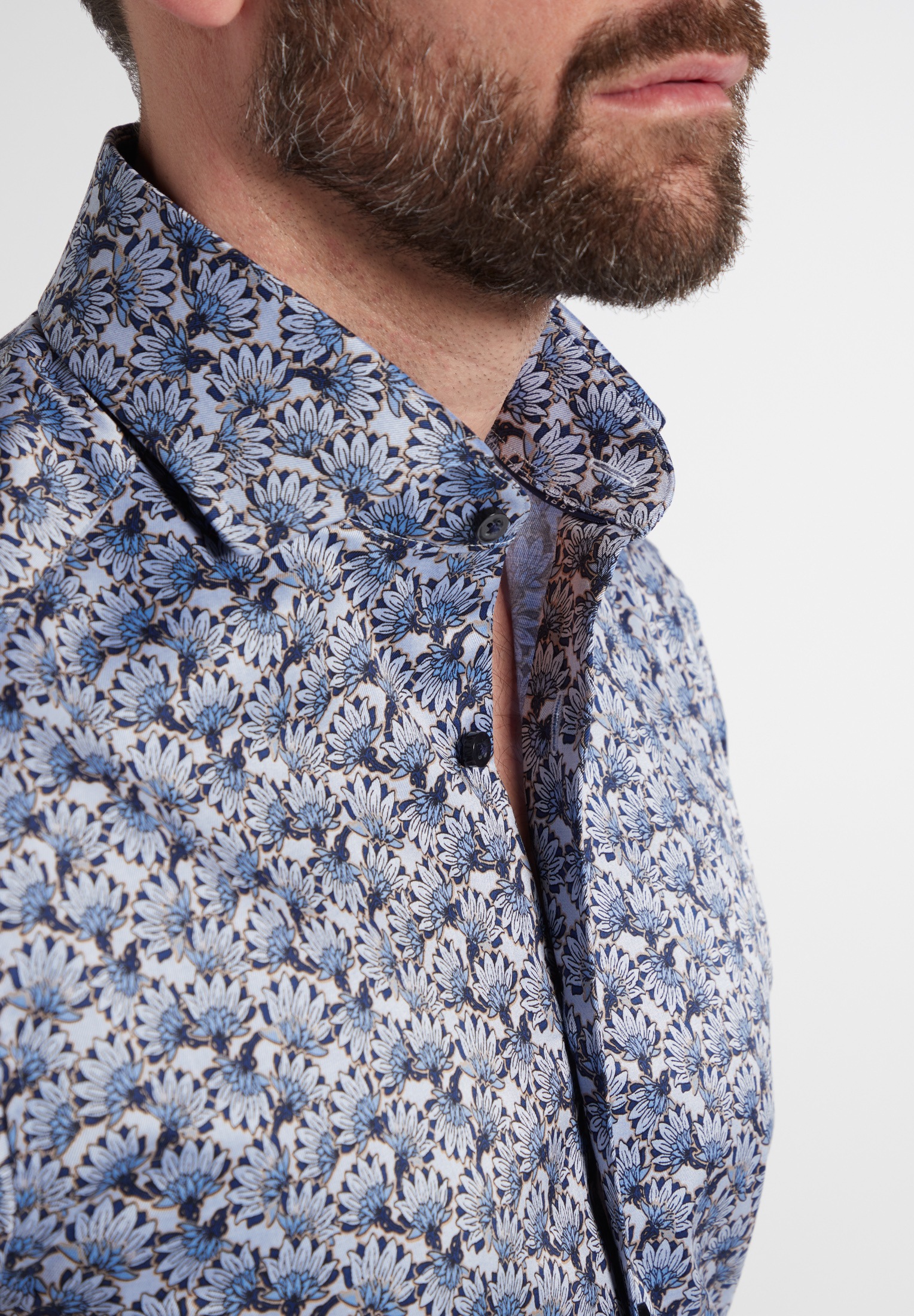 Eterna Langarmhemd »MODERN FIT« NON IRON (bügelfrei)