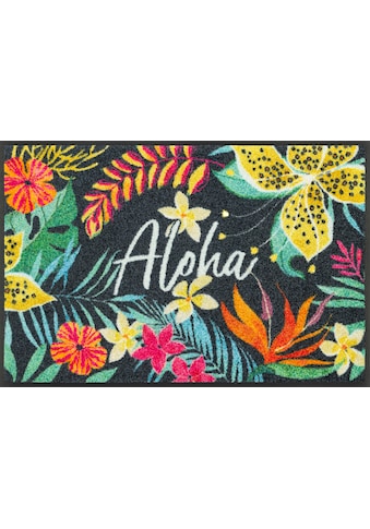 Fußmatte »Aloha«, rechteckig