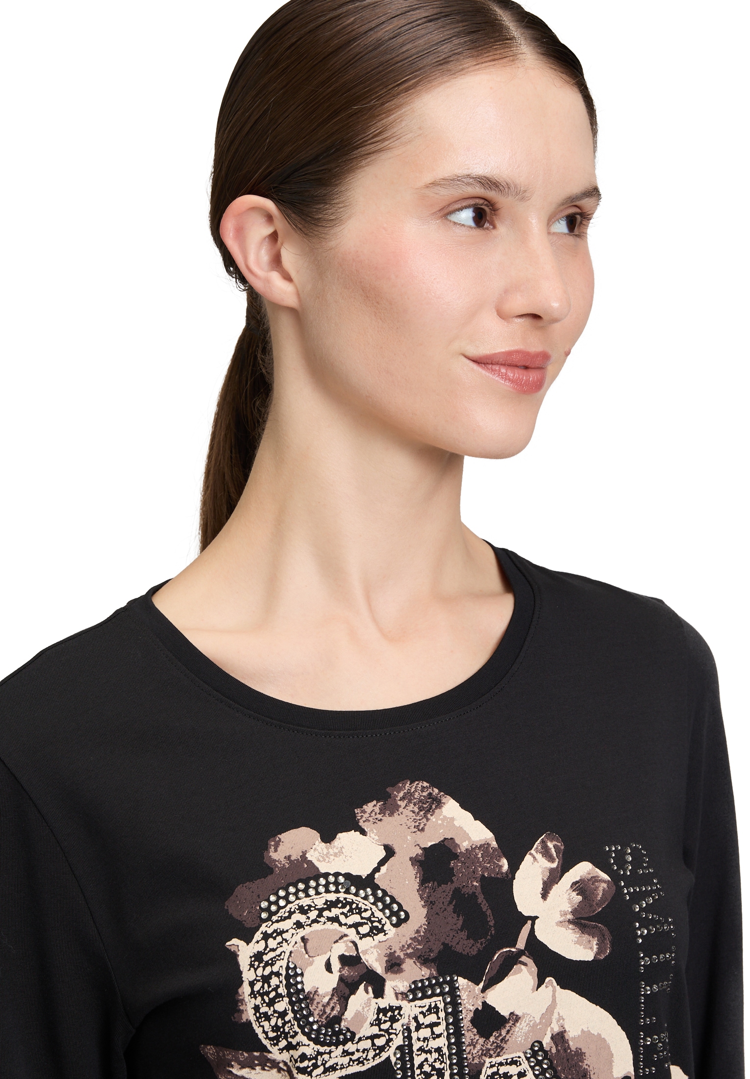 Betty Barclay Langarmshirt »Basic Shirt mit Placement«