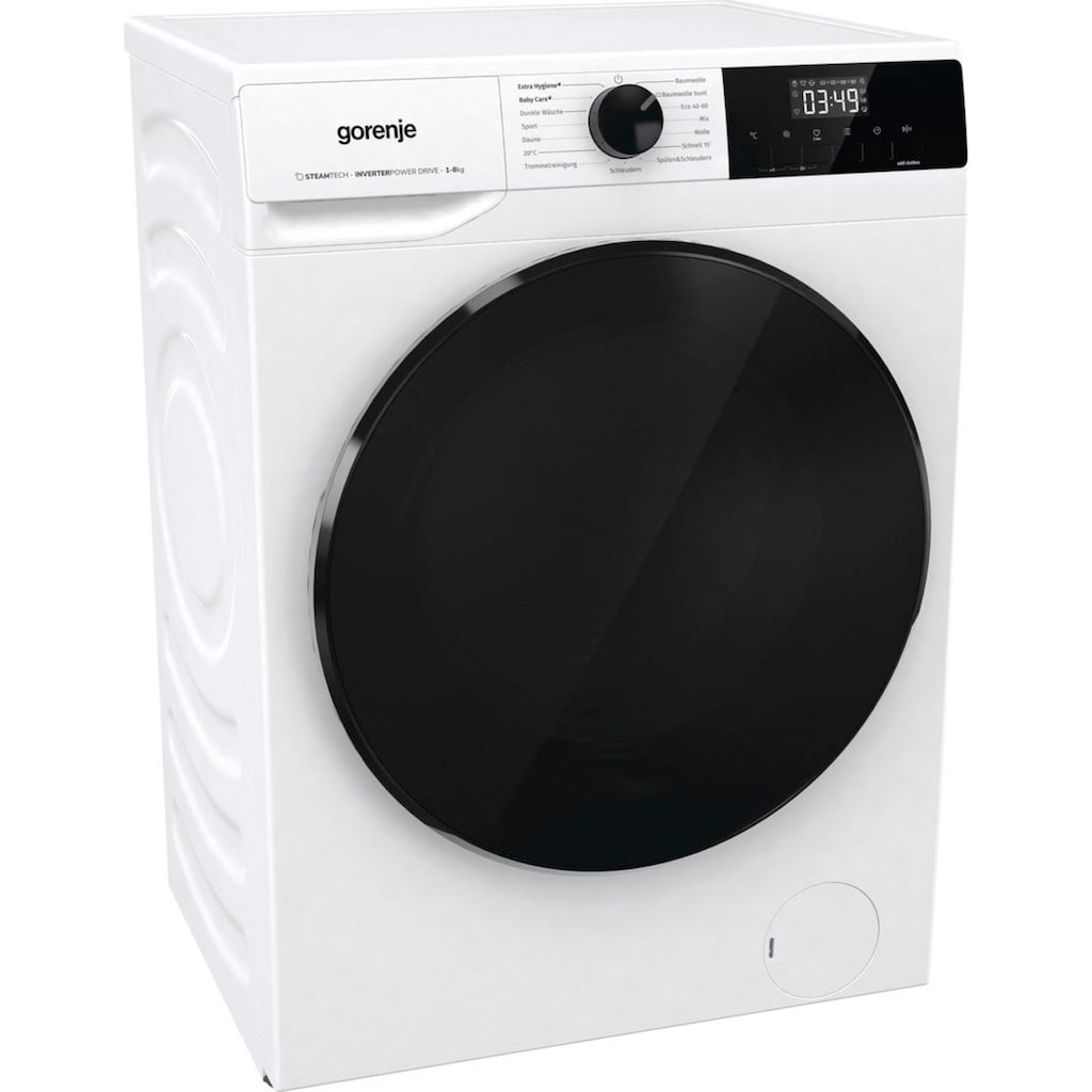 GORENJE Waschmaschine »WNHAI 84 APS/DE«, WNHAI 84 APS/DE, 8 kg, 1400 U/min
