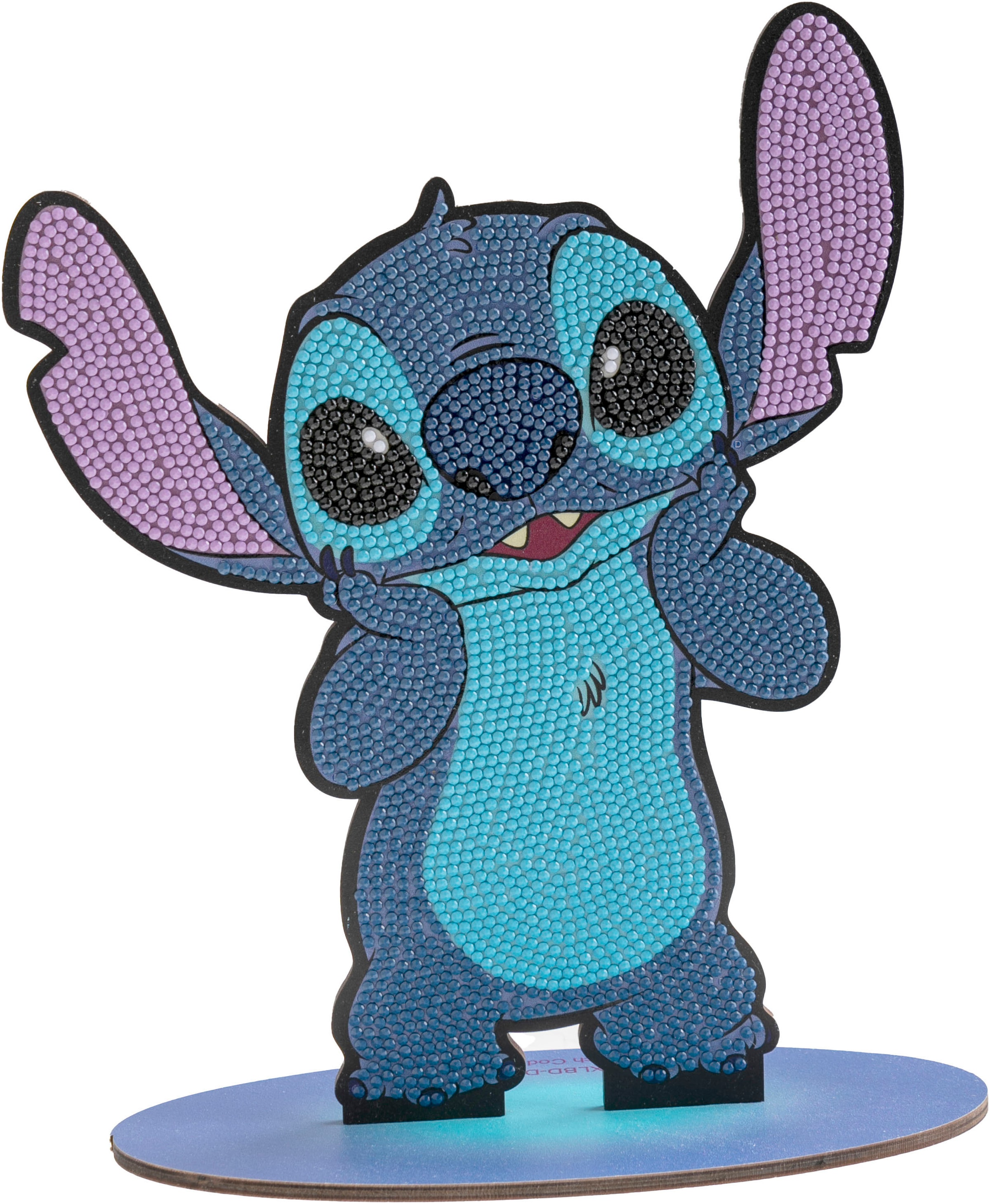 CRAFT Buddy Kreativset »Crystal Art, Buddies XL, Stitch« mit Holzständer