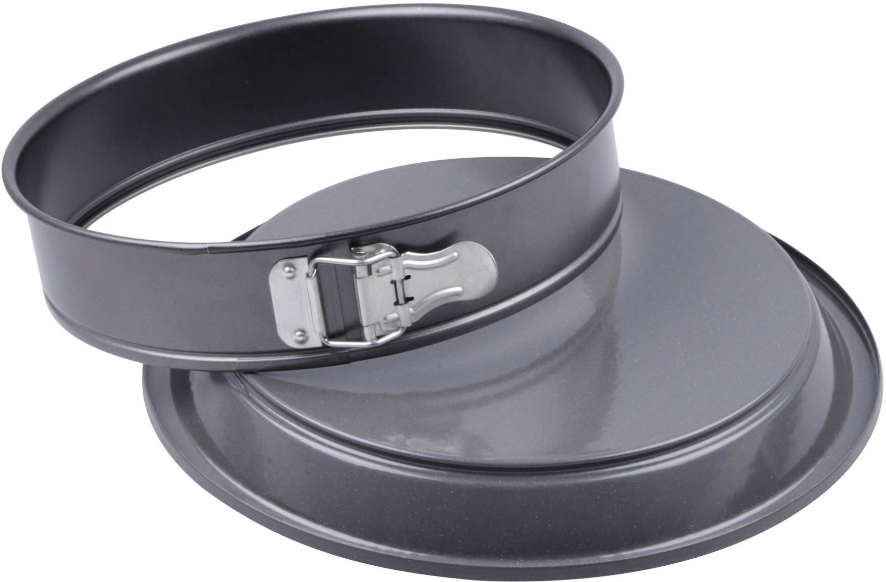 CHG Springform »Kuchen-Duo«, antihaftbeschichtet/emailliert, mit 2in1-Funktion