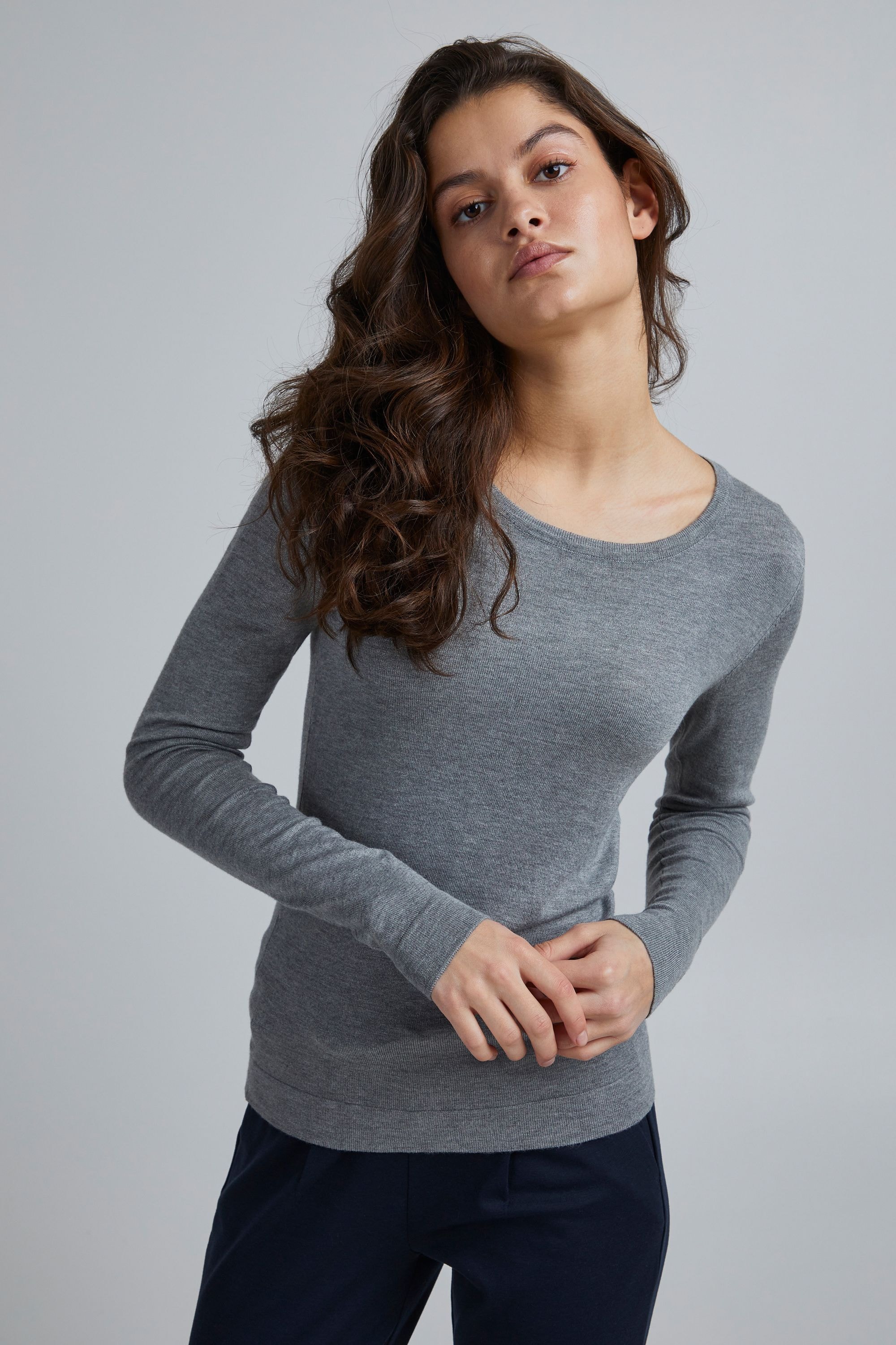 Ichi Longpullover »Langarmshirt IHMafa«