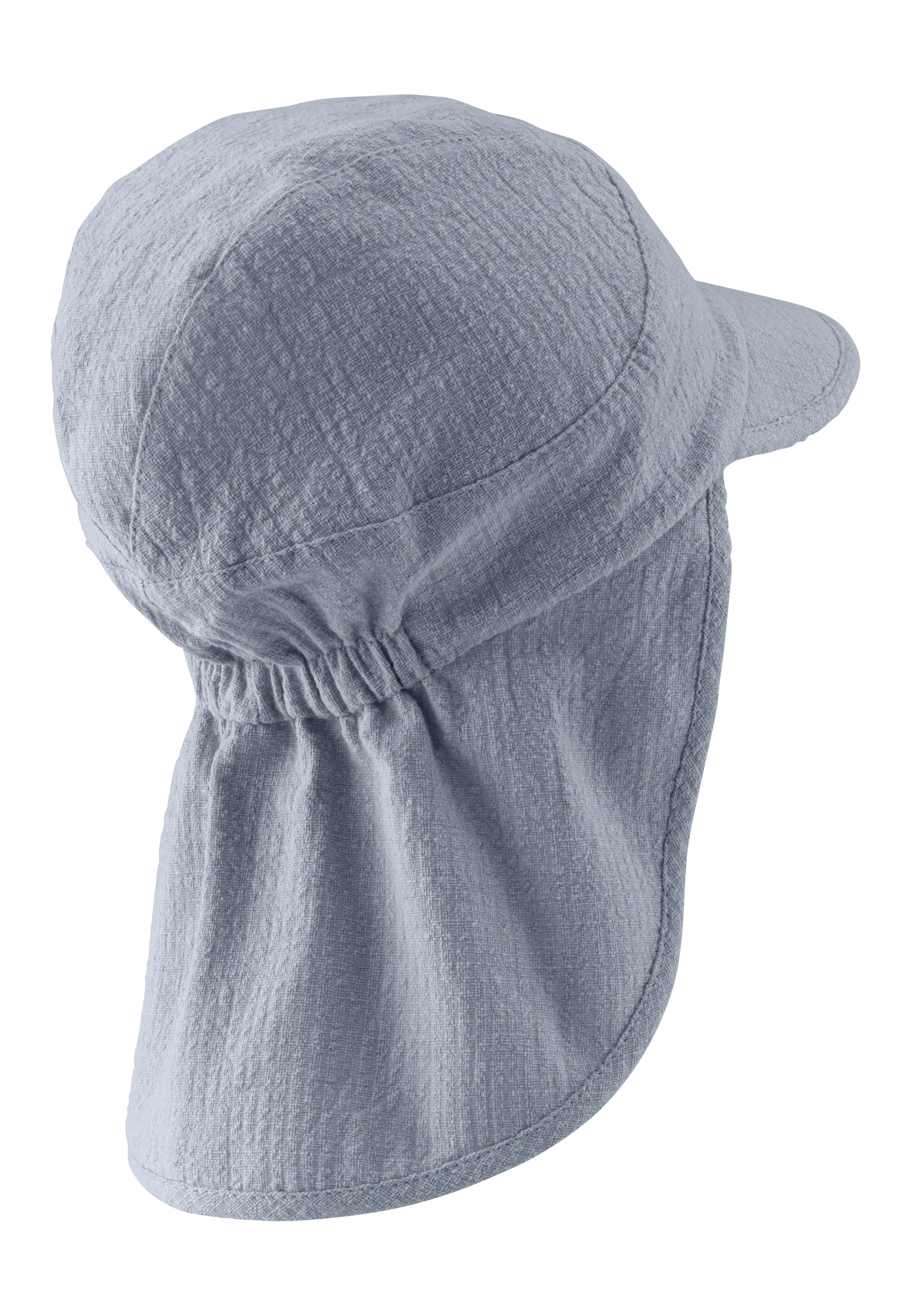 Sterntaler® Schirmmütze »Schirmmütze mit Nackenschutz Struktur«