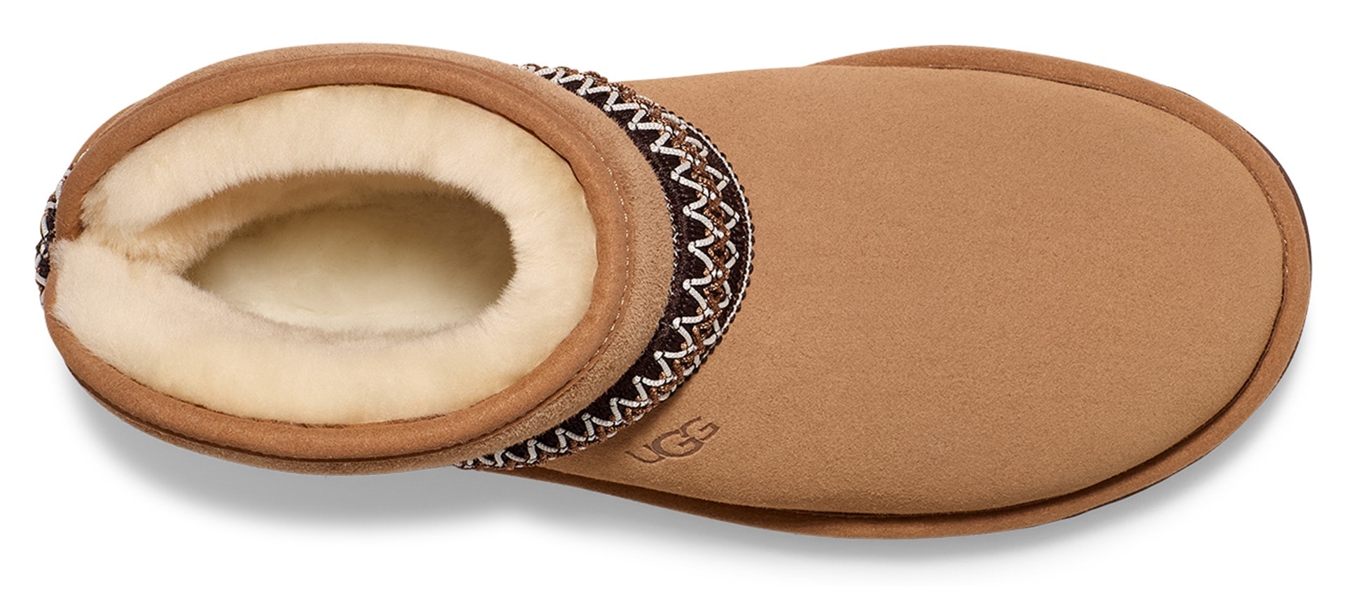 UGG Schlupfboots »CLASSIC MINI CRESCENT«, Winterstiefel, Snowboots mit kuscheliger Innenausstattung