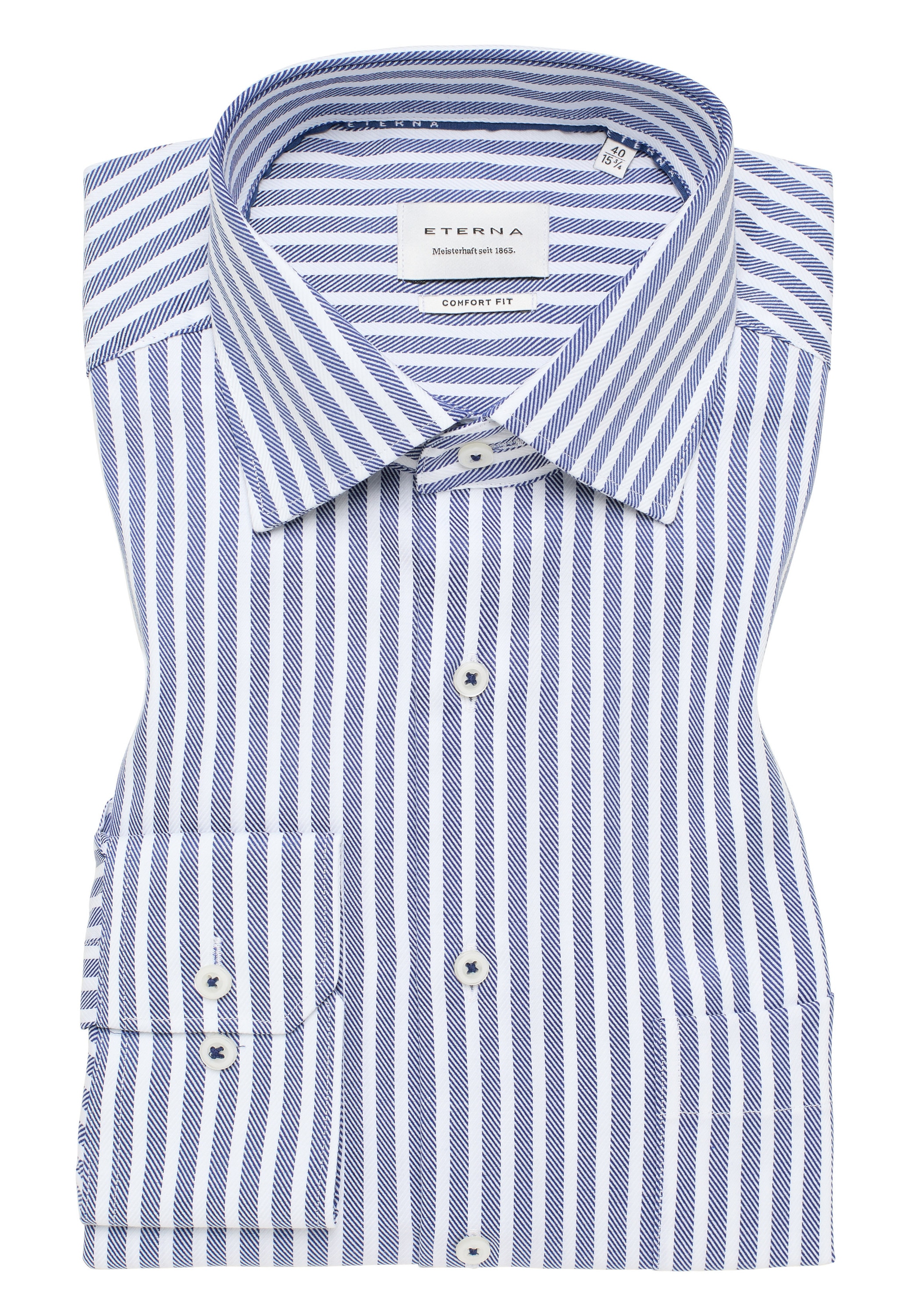 Eterna Langarmhemd »COMFORT FIT«, NON IRON (bügelfrei)
