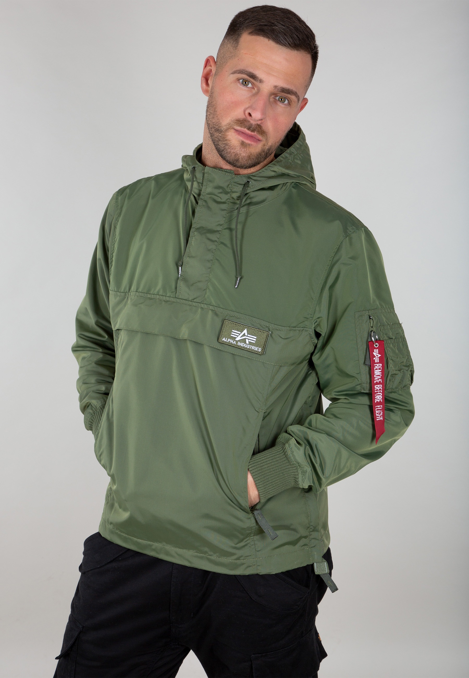 Alpha industries outlet anorak jacket