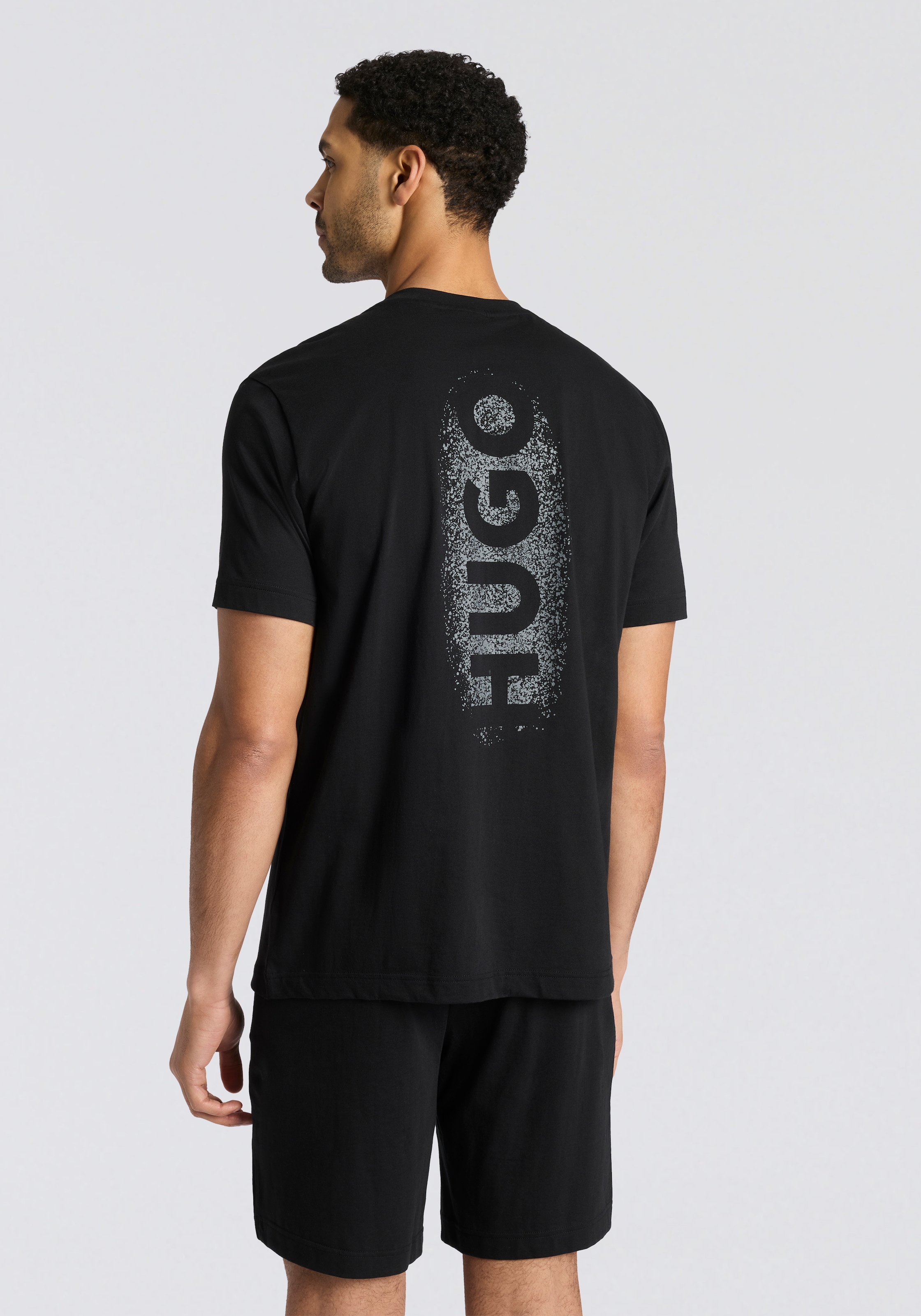 HUGO Underwear Kurzarmshirt »SPRAY« Pyjama-Oberteil, relaxed fit
