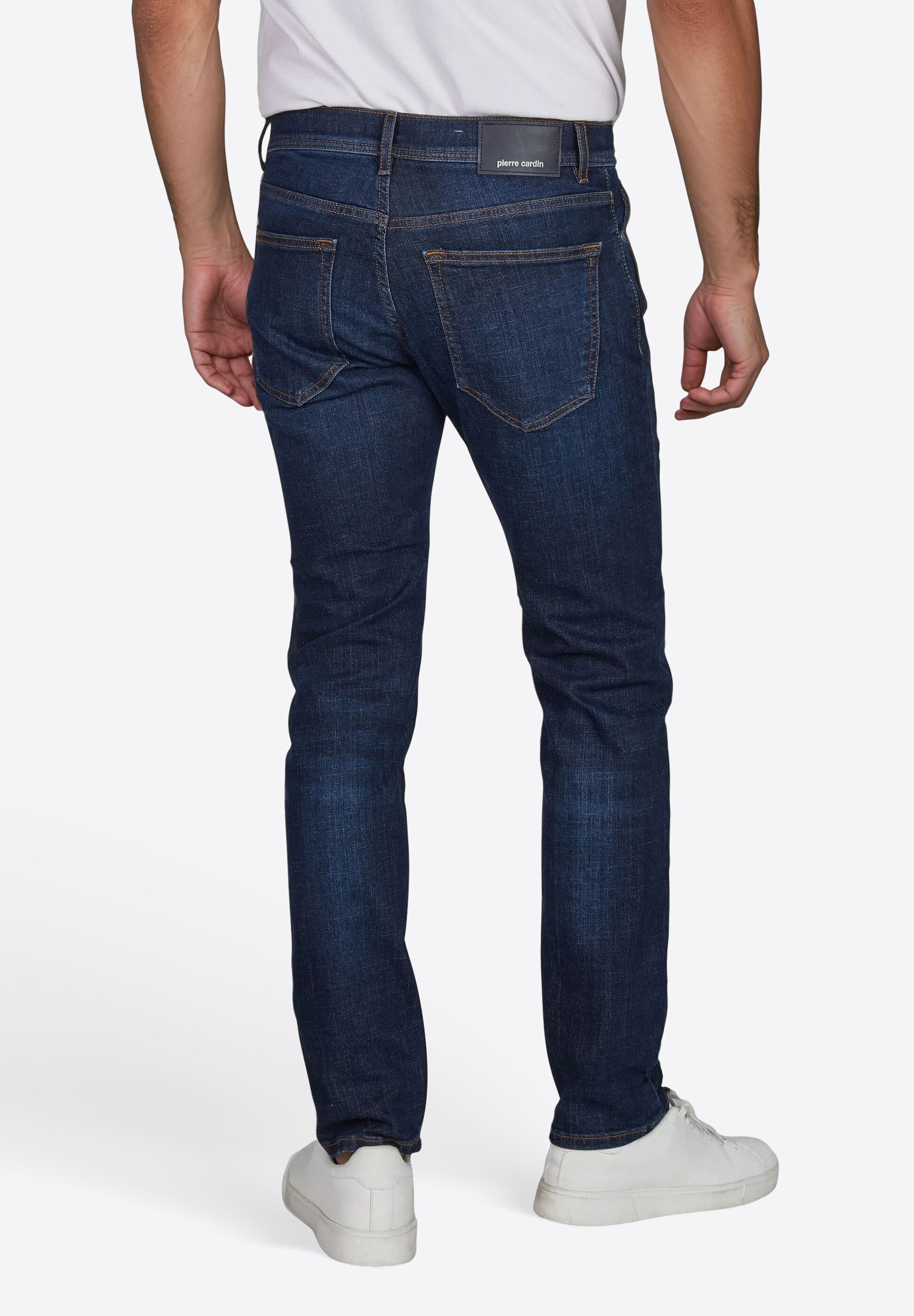 Pierre Cardin Gerade Jeans »Laval« mit Dornschlaufe für die Gürtelschnalle