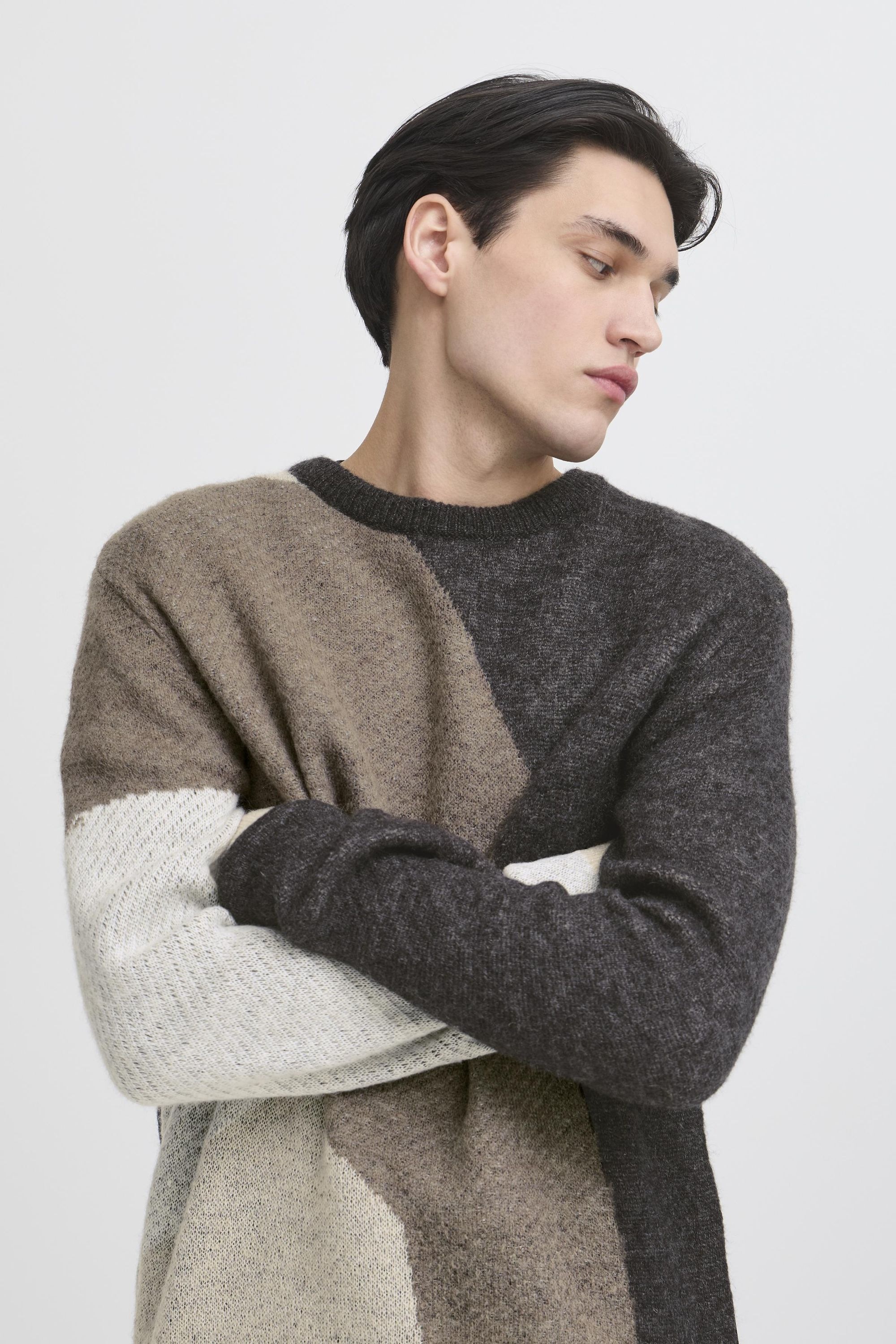 Casual Friday Strickfleece-Pullover »Strickpullover CFNOE«