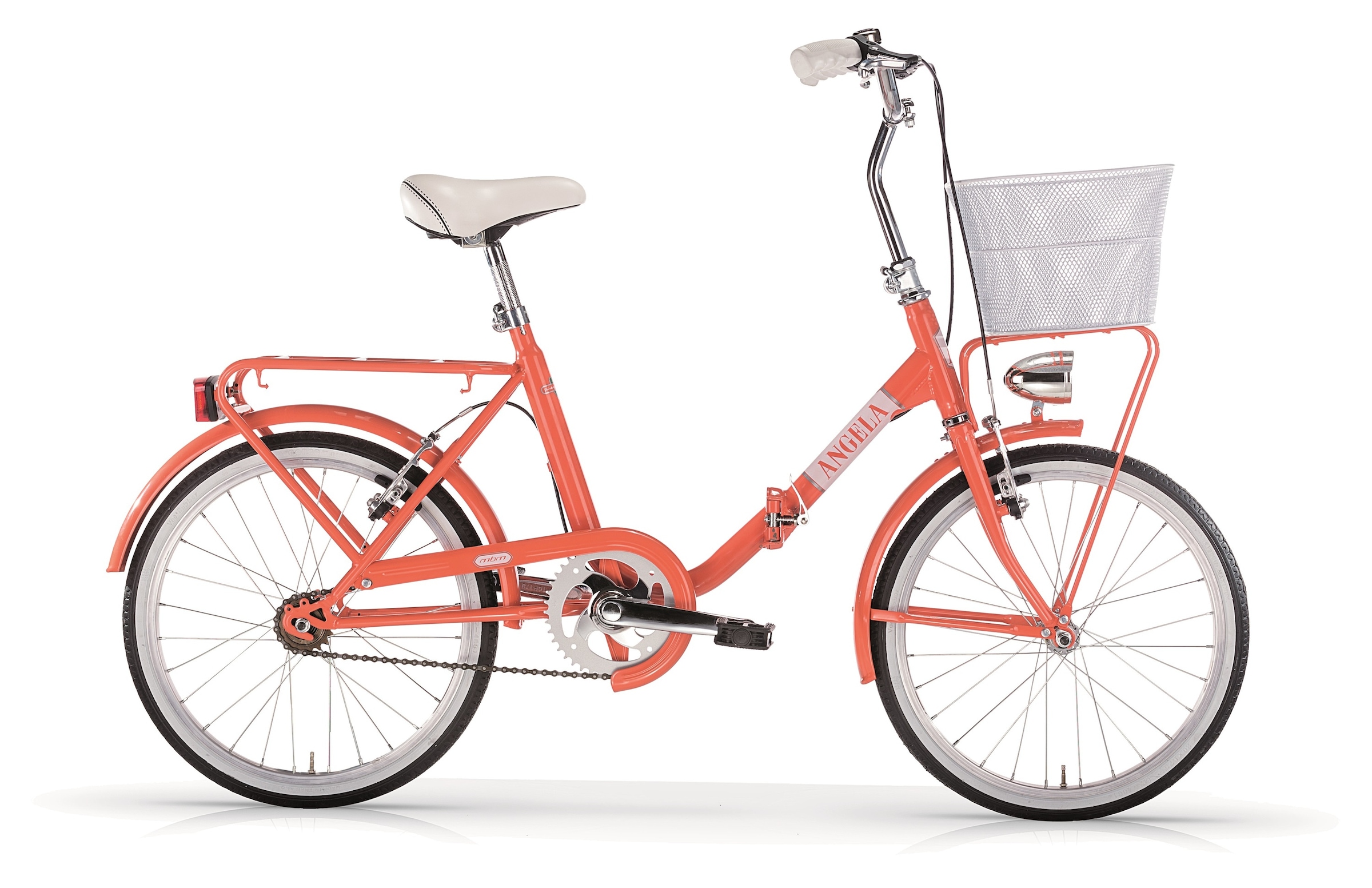 Faltrad »Klapprad 20 Zoll New ANGELA Orange«