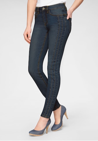Arizona Slim-fit-Jeans, Mit modischen Nahtverläufen - NEUE KOLLEKTION kaufen