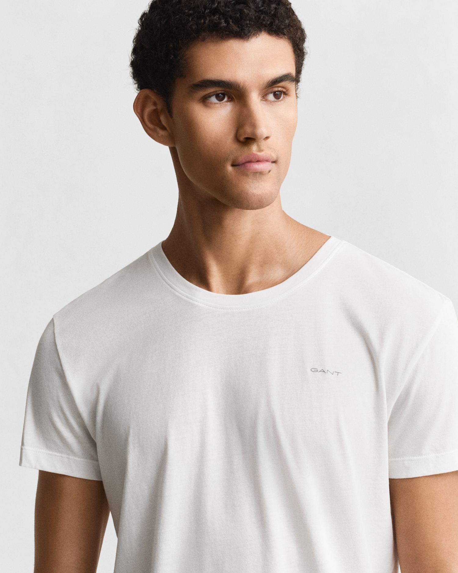 Gant Kurzarmshirt »C-NECK T-SHIRT 2-PACK« Mit Rundhalsausschnitt