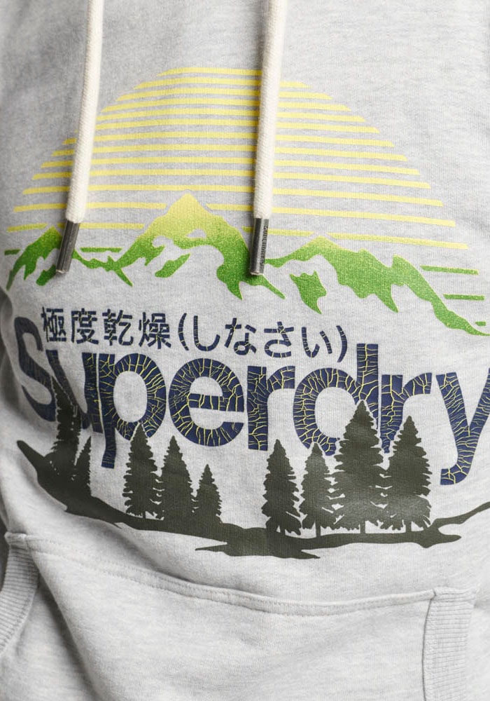 Superdry Kapuzensweatshirt »CL GREAT OUTDOORS GRAPHIC HOOD«