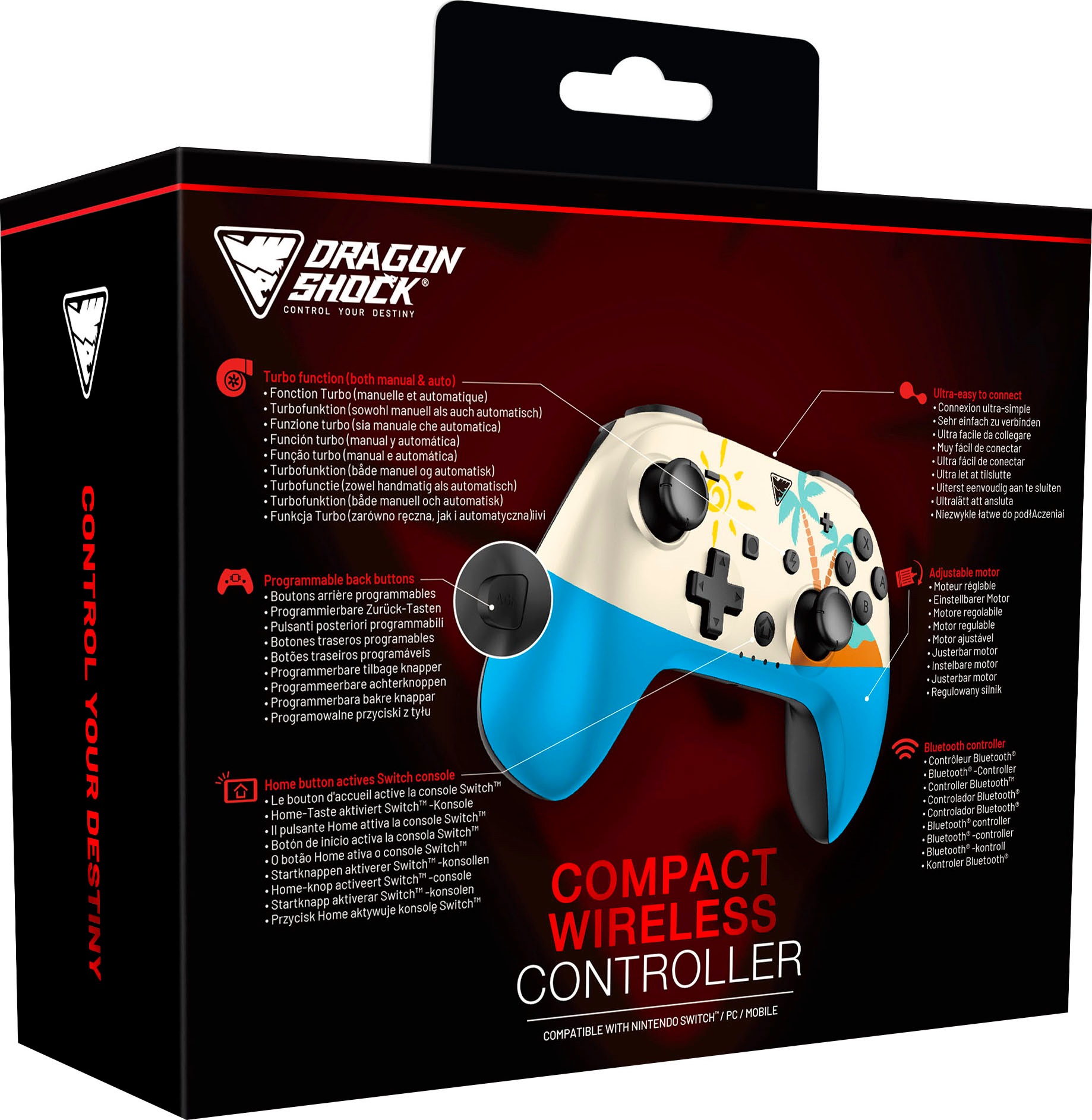 DRAGONSHOCK Controller »Poptop Wireless für Nintendo Switch«