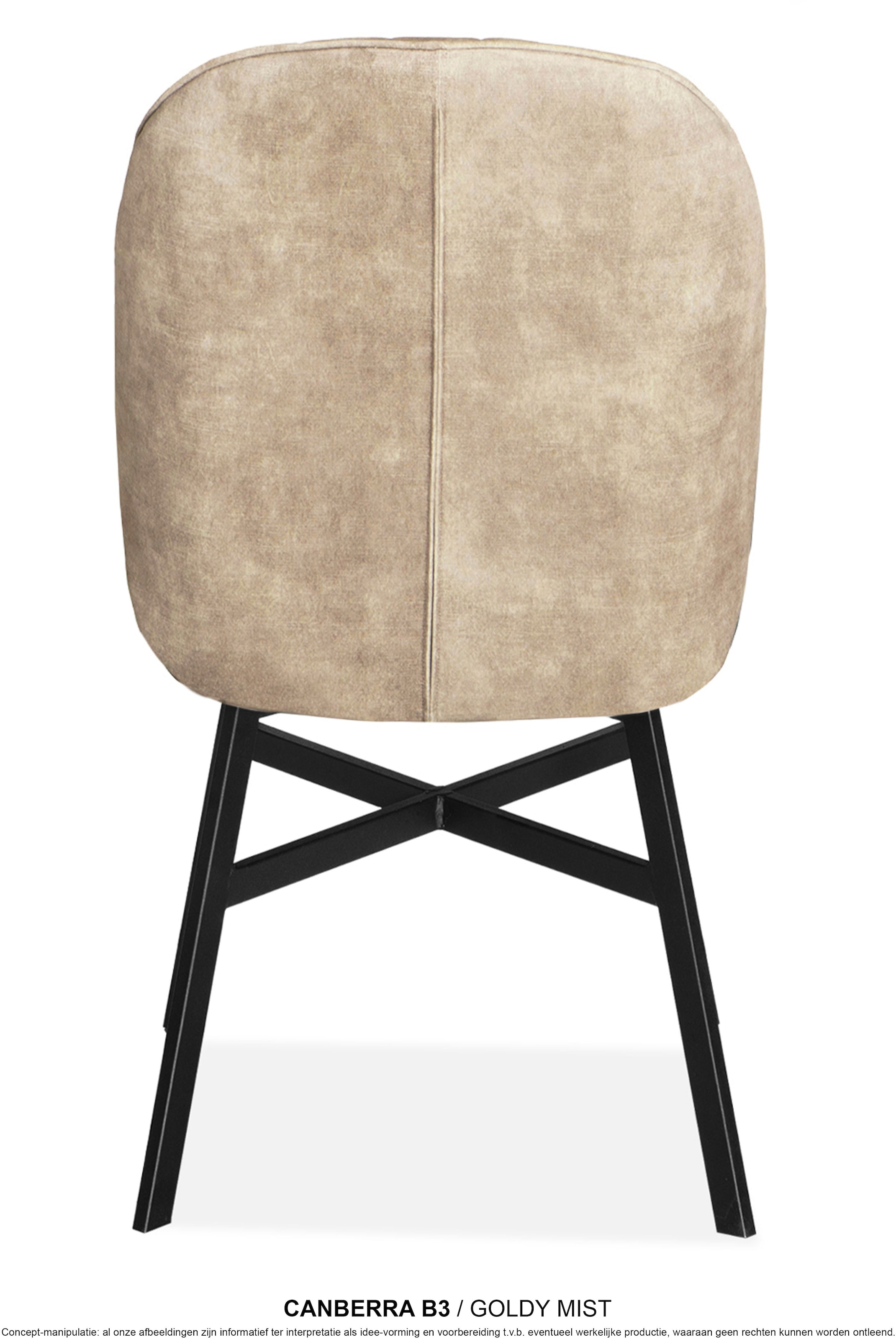 OMG Design Esszimmerstuhl »Canberra« (Set) 1 Stk.Esszimmerstuhl, pflegeleichter Samtvelour Bezug