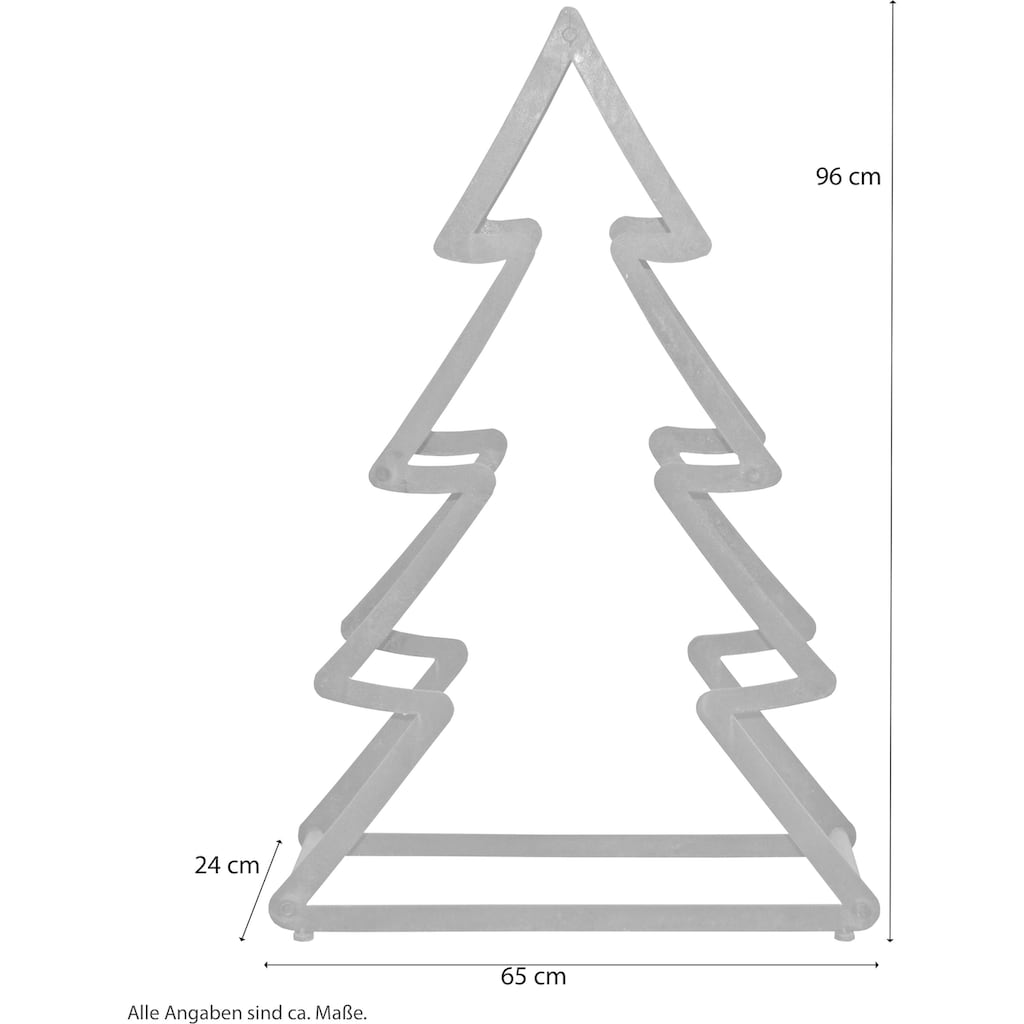 HOFMANN LIVING AND MORE Dekobaum »Weihnachtsbaum, Weihnachtsdeko aussen«