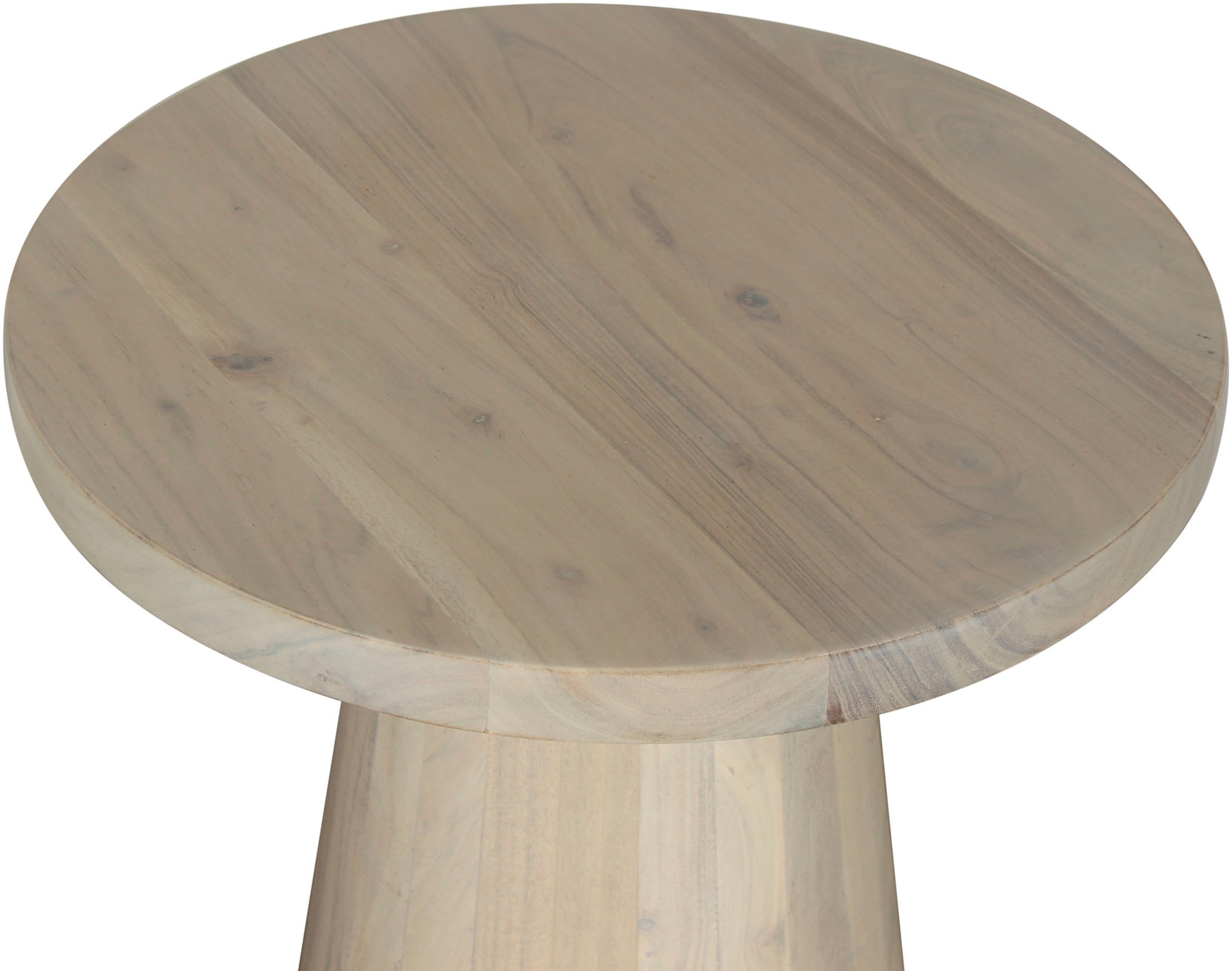 byLIVING Beistelltisch »Cone«, (Set), aus Massivholz in schwarz oder white wash, verschiedenen Größen