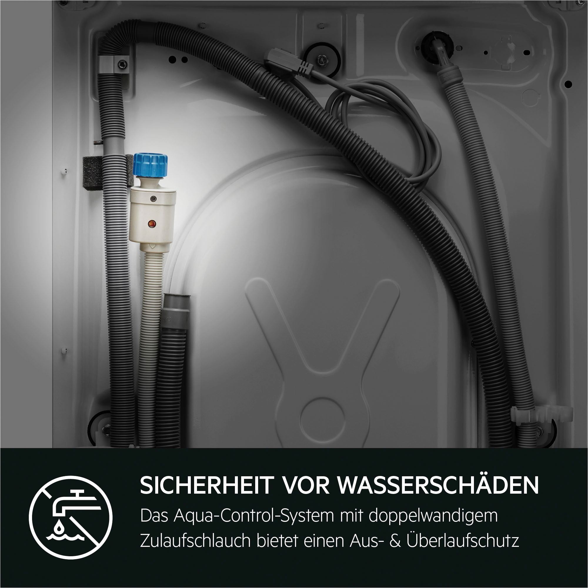 AEG Waschmaschine 9000 Series »LR9W75490 914501215«, 9 kg, 1400 U/min, SoftWater - intergrierte Wasserenthärtung schützt die Textilien & Wifi