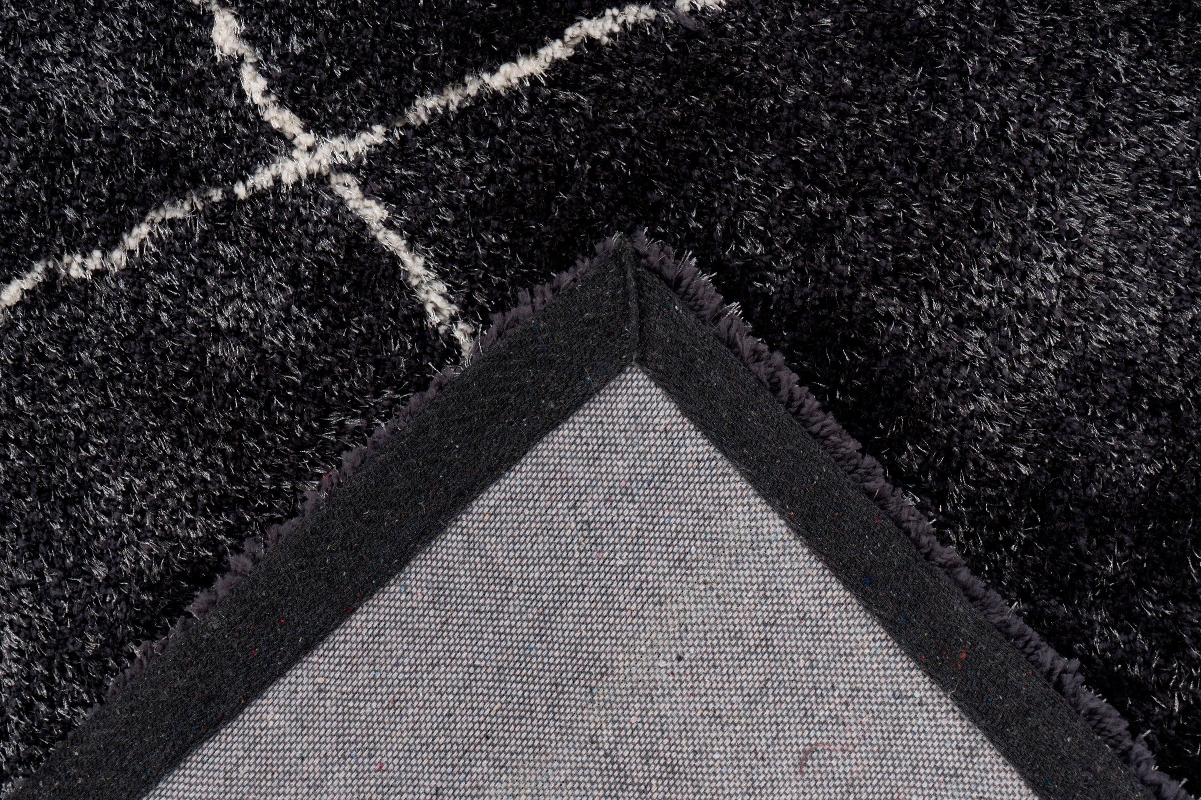 my home Hochflor-Teppich »Amanda«, rechteckig, 27 mm Höhe, Wohnzimmer