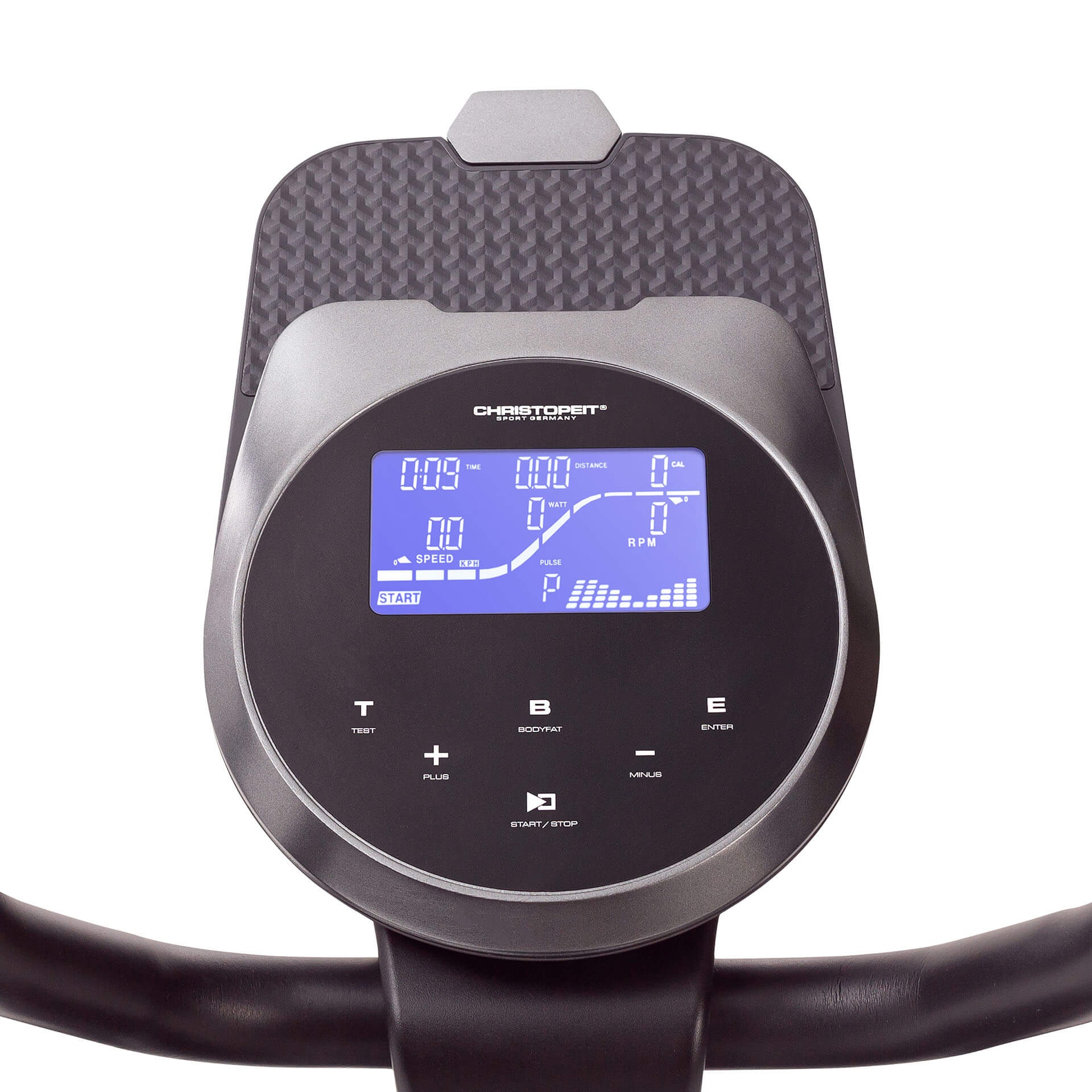 Christopeit Sport® Ergometer »EM 8000« 150 kg max. Benutzergewicht, Fahrrad, 32 Widerstandsstufen