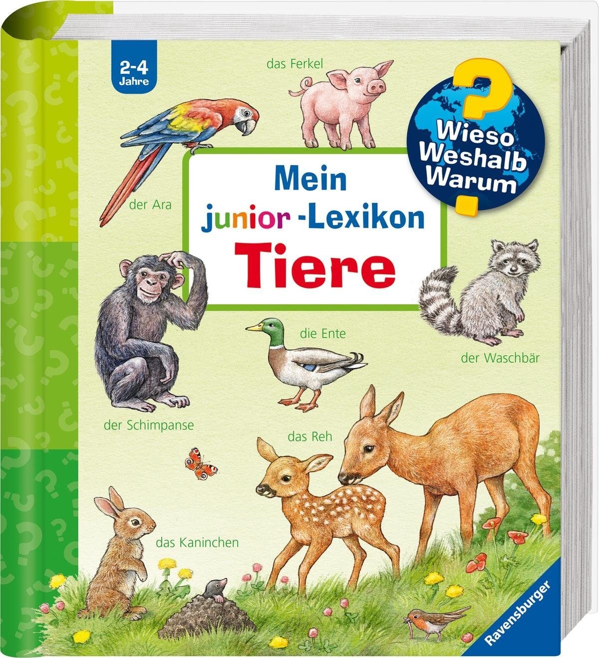 Buch »Mein junior-Lexikon: Tiere - Wieso? Weshalb? Warum?«, Made in Europe; FSC® -...