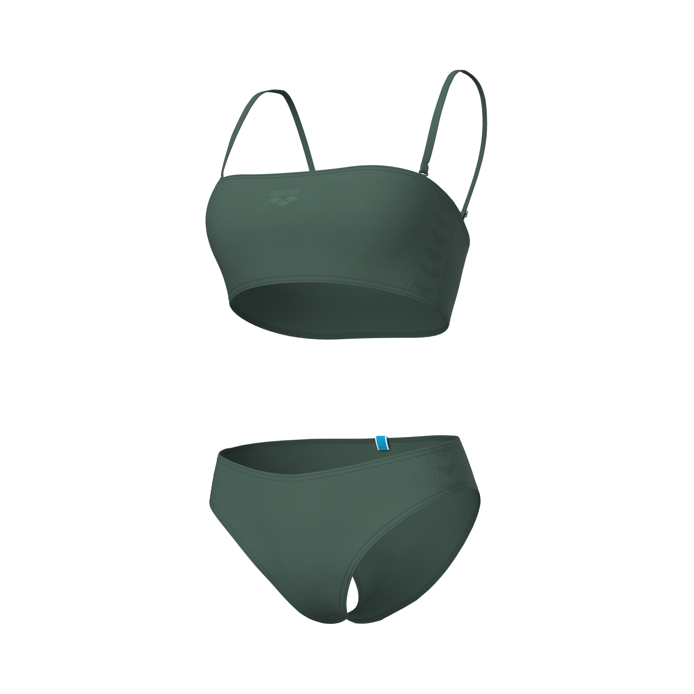 Arena Bustier-Bikini »WOMEN'S ARENA TEAM STRIPE STRAPLESS«, (2 St.)