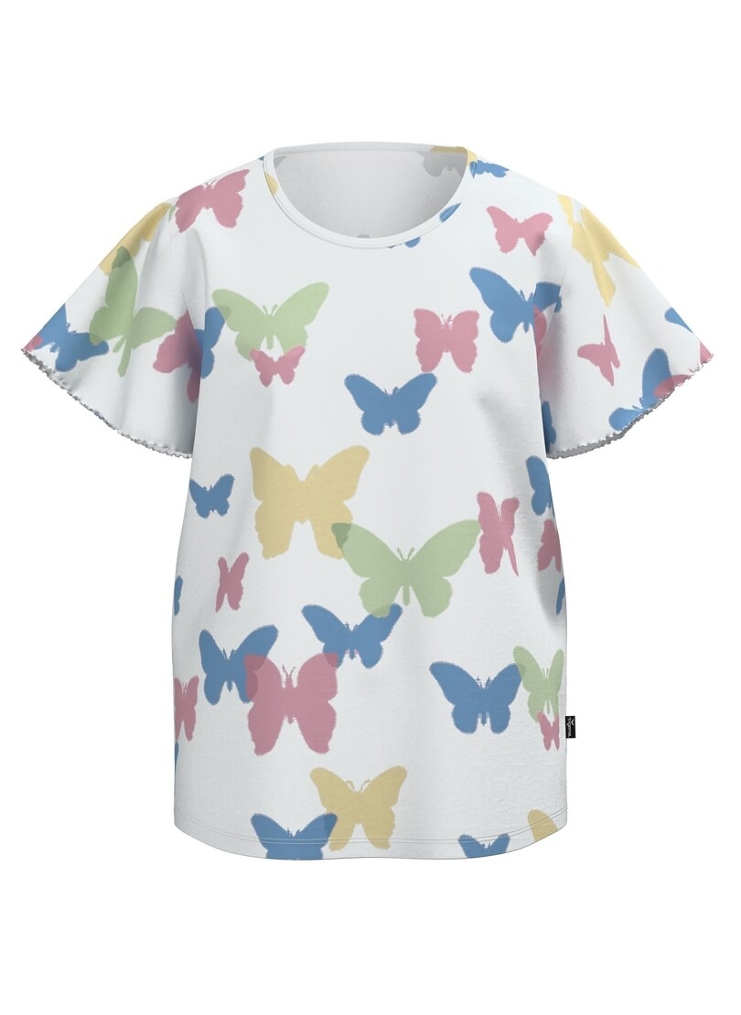 Trigema T-Shirt »TRIGEMA T Shirt mit Allover-Druck "Schmetterlinge"« 1