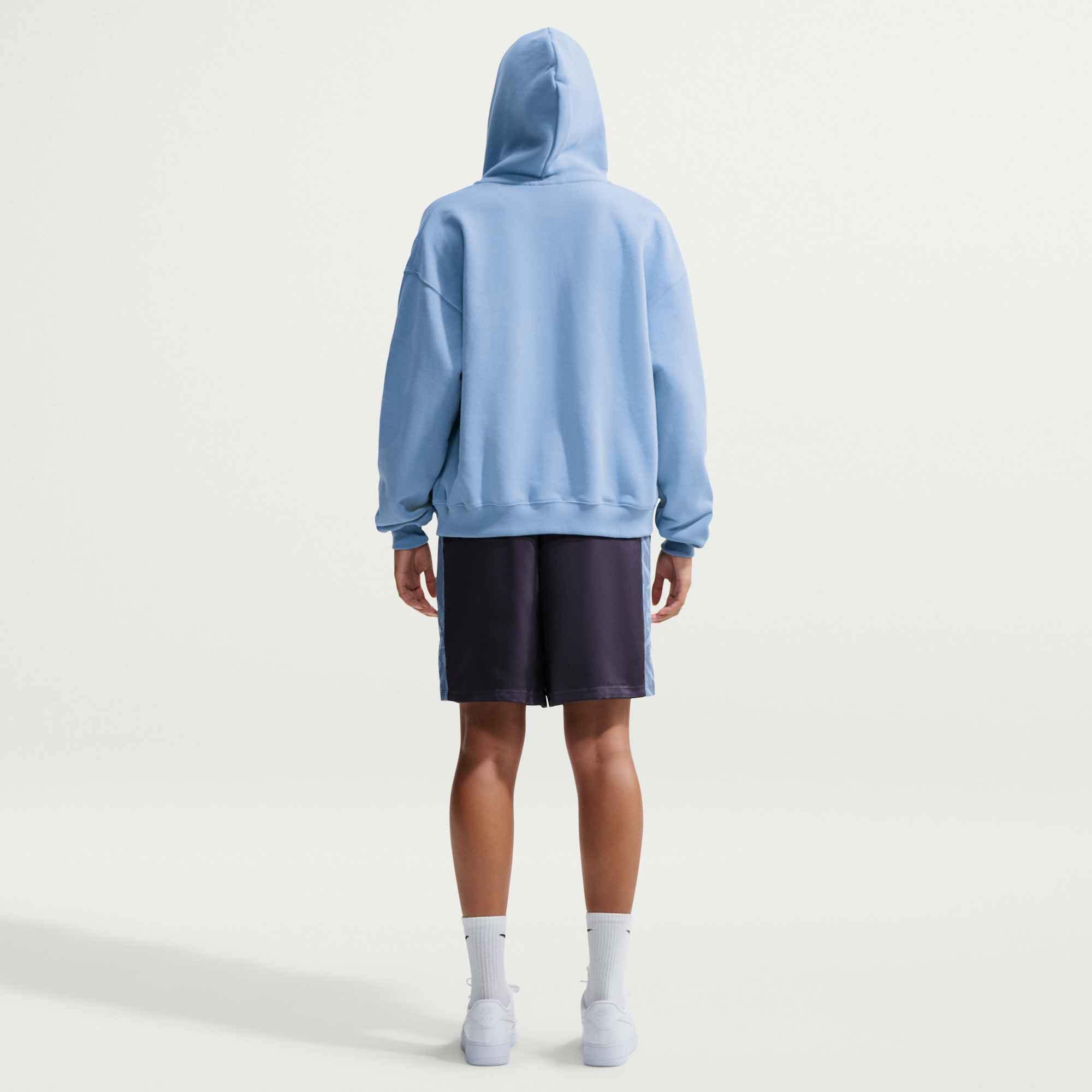 Nike Sportswear Kapuzensweatjacke »W NK STDO FLC MW OS FZ HDY« mit Reißverschluss, aus angerauter Sweatware, normaler Schnitt
