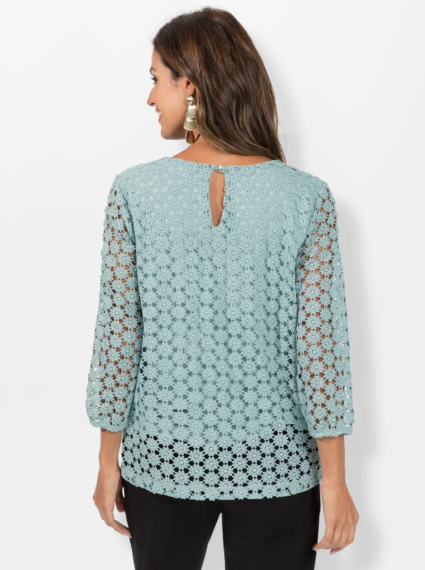 Lady Spitzenshirt »Shirt«, (1 tlg.)