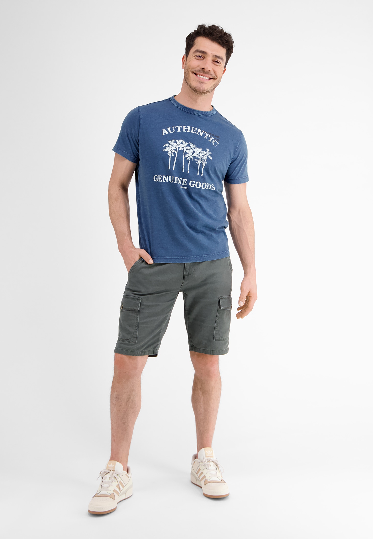 LERROS T-Shirt »LERROS T-Shirt mit Frontprint«