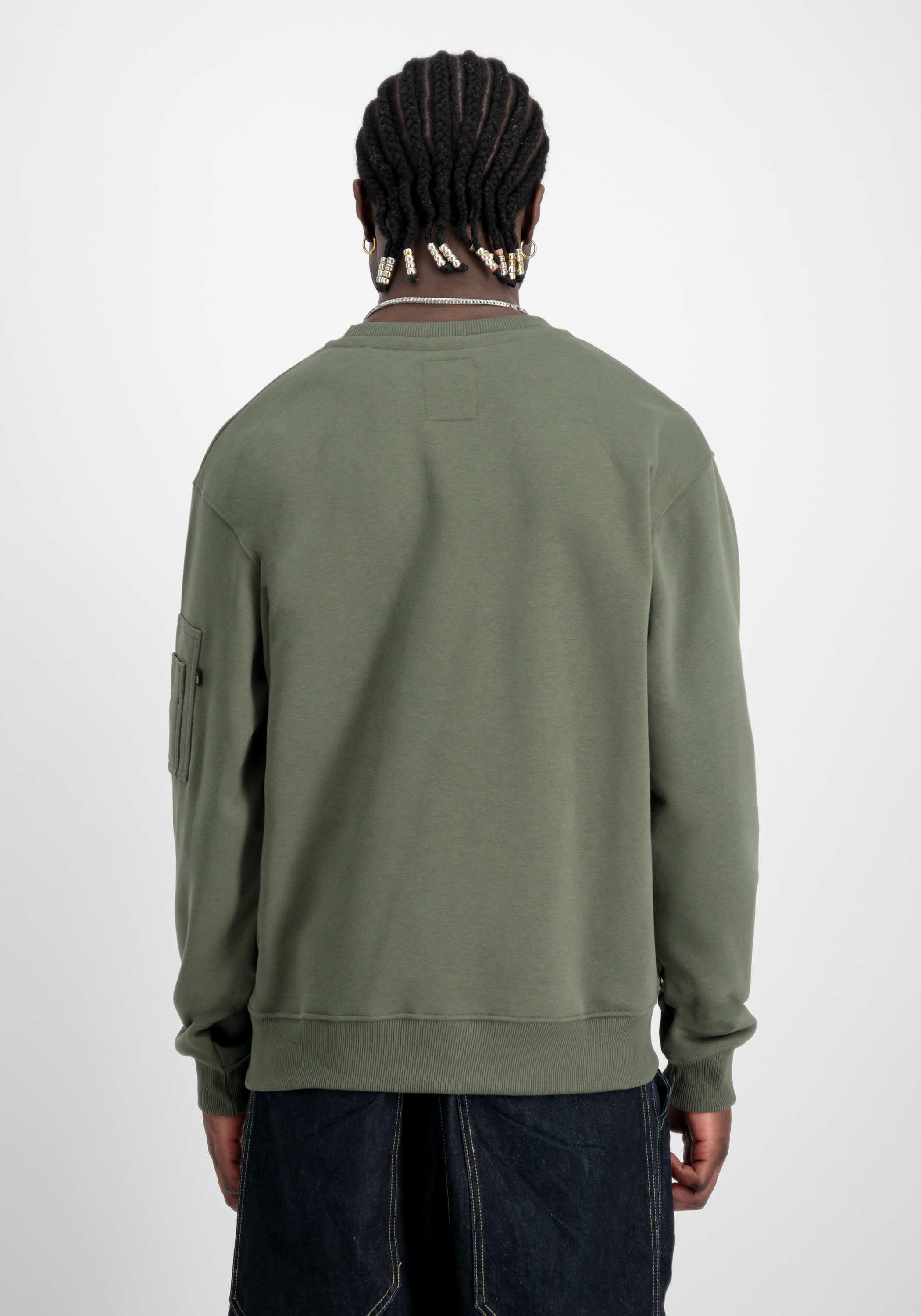 Alpha Industries Sweater »Alpha Industries Men - Sweatshirts Embroidery Sweatshirt«