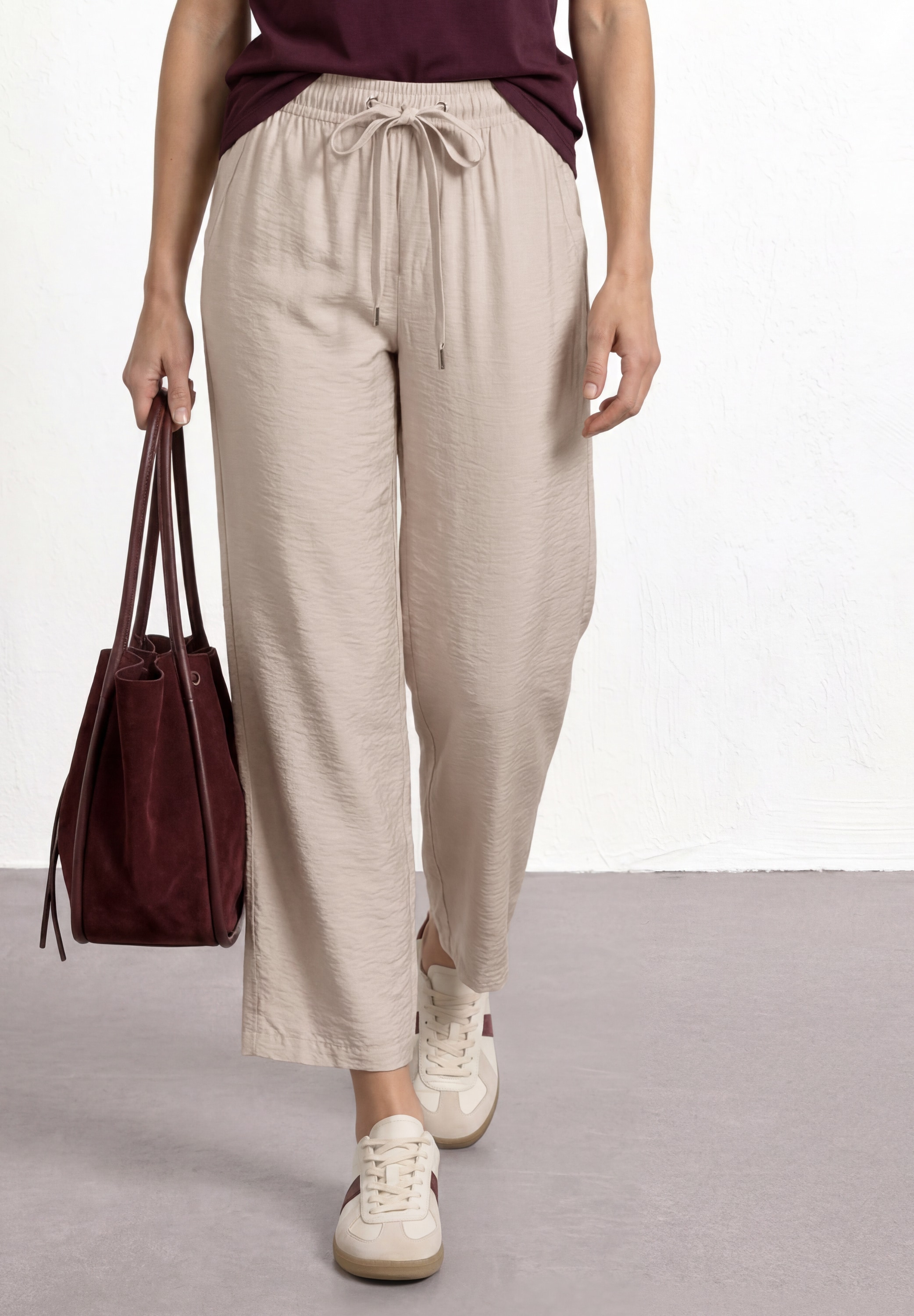 STREET ONE Stoffhose »Style Emee«  Sommerhose vim Loose Fit