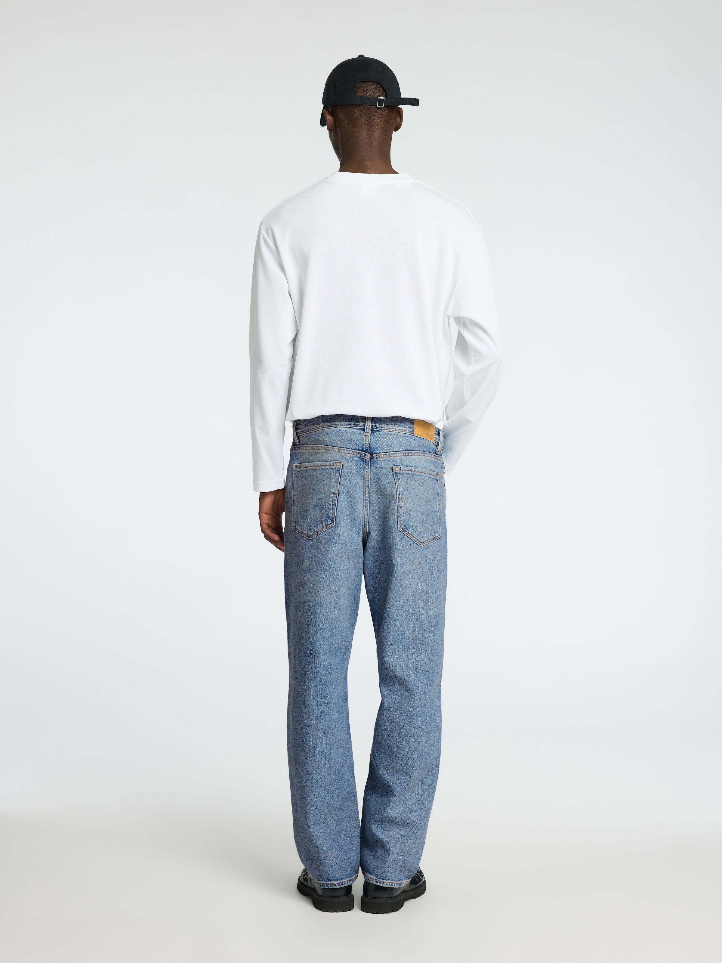 SELECTED HOMME Relax-fit-Jeans »SLH220-LOOSE KOBE 3501 L.B WASH JNS NOOS«