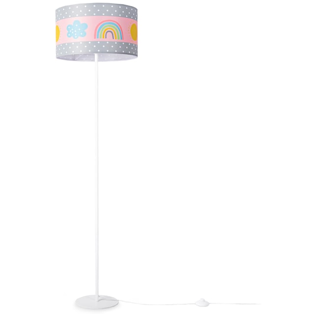 Paco Home Stehlampe »Cosmo 962«, 1 flammig-flammig, Lampe Kinderzimmer  Kinderlampe Babyzimmer E27 Regenbogen Sonne Wolken bei OTTO