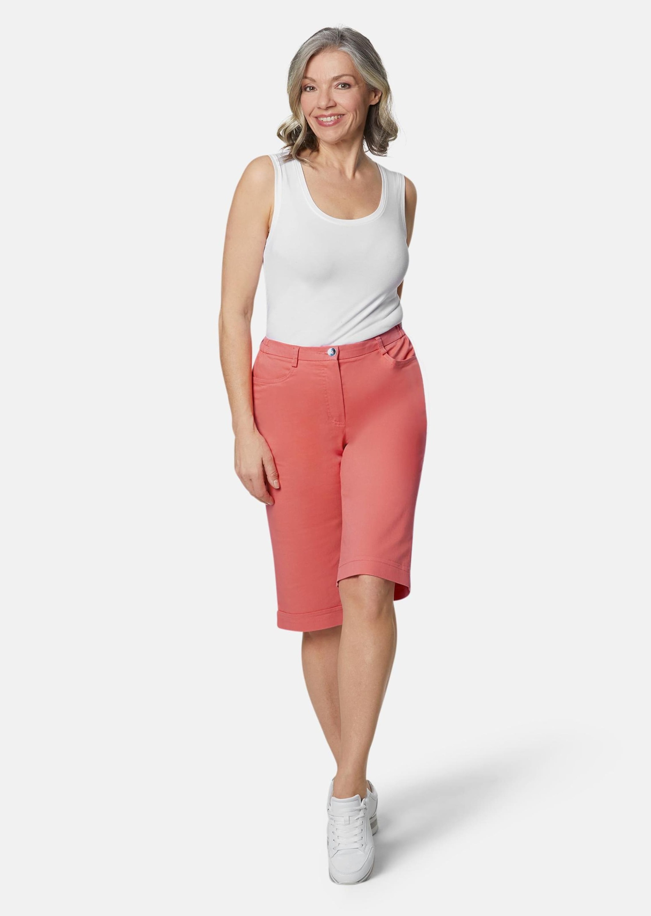 GOLDNER 7/8-Hose »Sportliche Bermuda-Jeanshose Carla«