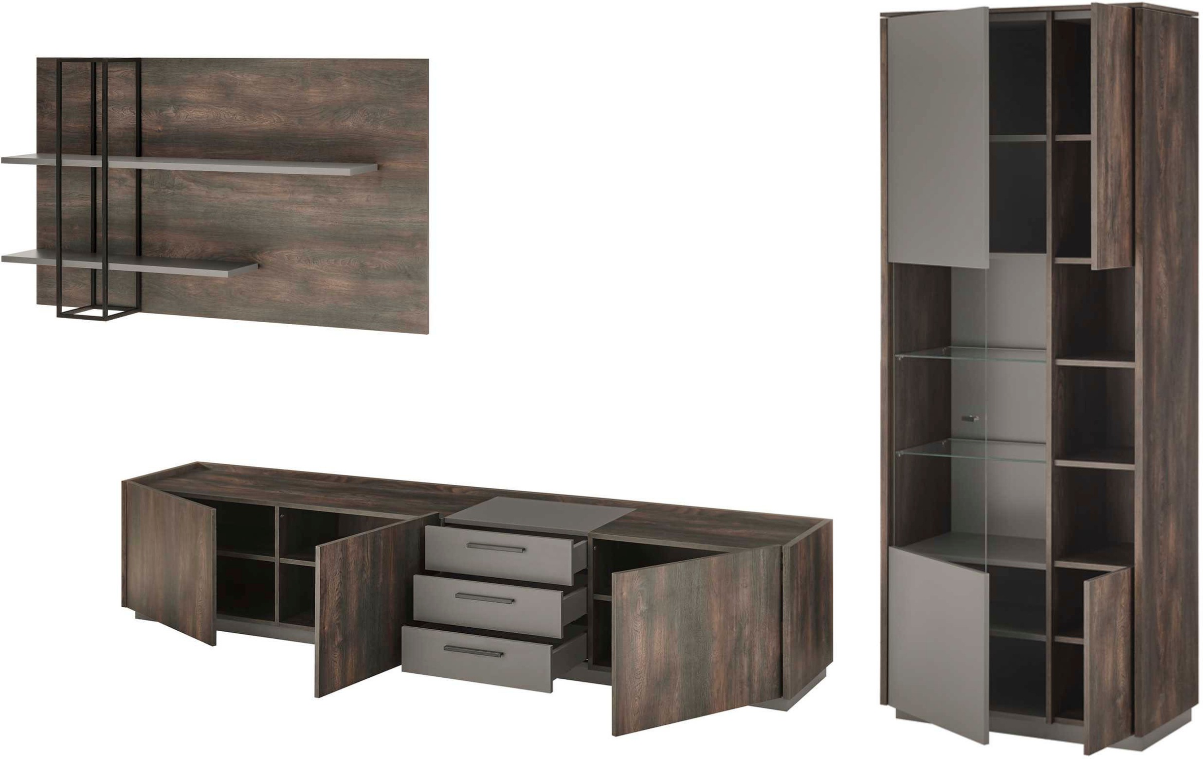 INOSIGN Schrank-Set »LARGO«, (Set, 3 St.), mit Soft-Close-Funktion